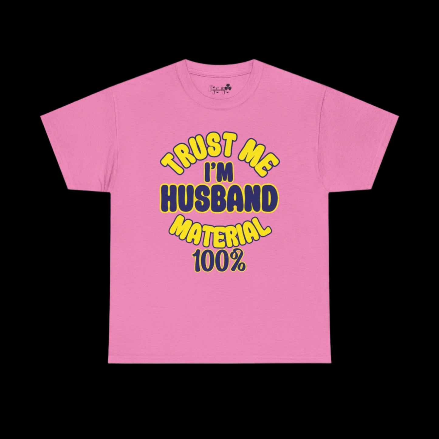 Couple Engagement Party T-Shirts | Trust Me, I'm Husband/Wife Material 100% | Two Super Shirts