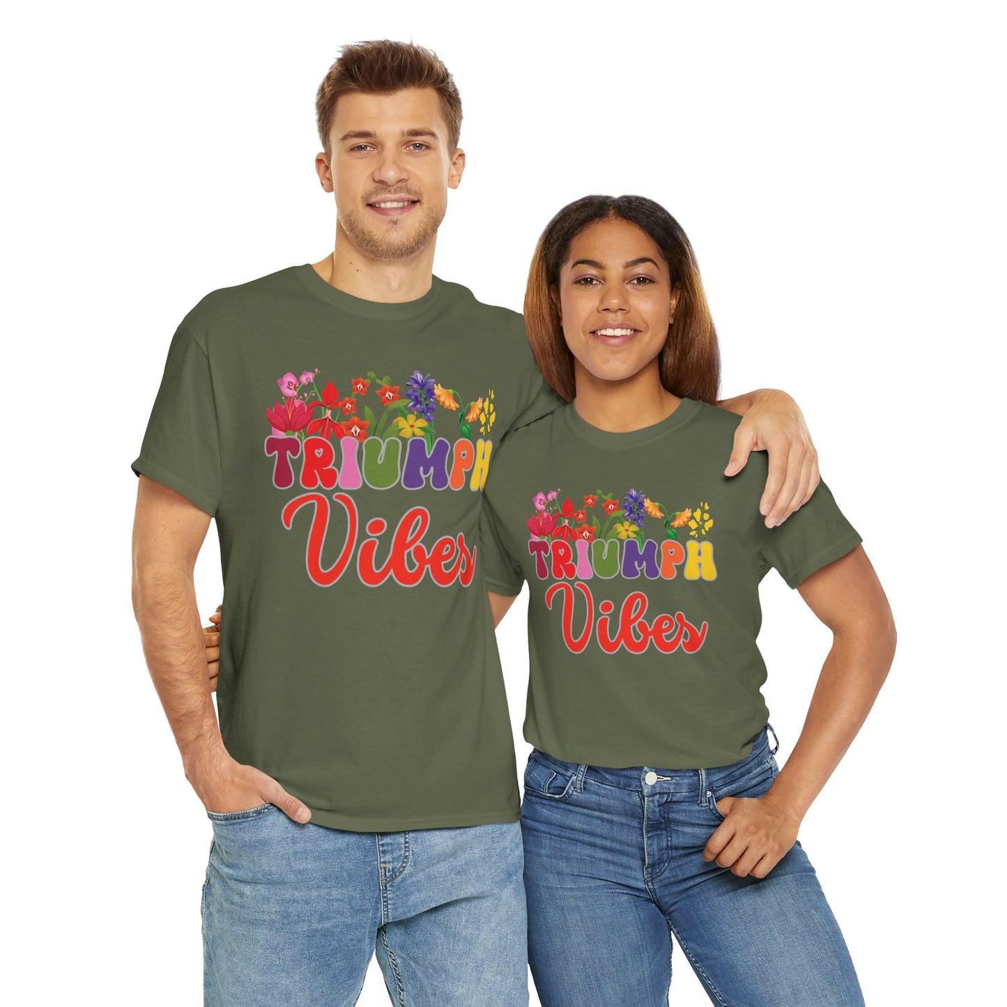 Triumph Vibes Tee | Super Shirt for Positive Affirmations