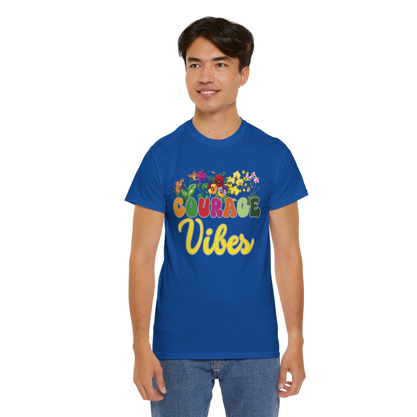 Courage Vibes Tee | Super Shirt for Positive Affirmations