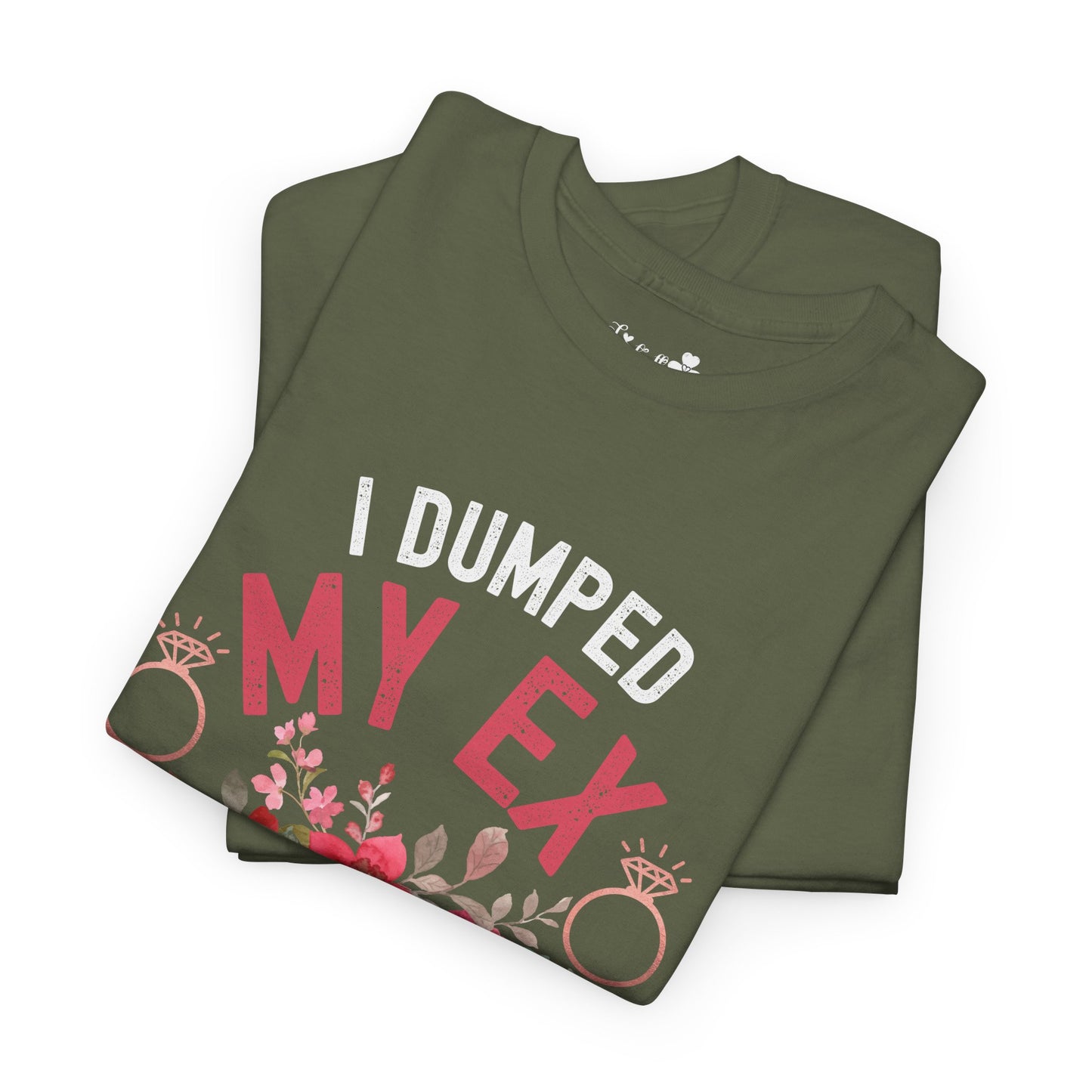 Cute Engagement Party T-Shirt | I Dumped My Ex Just to Marry This Dude | Super Shirt