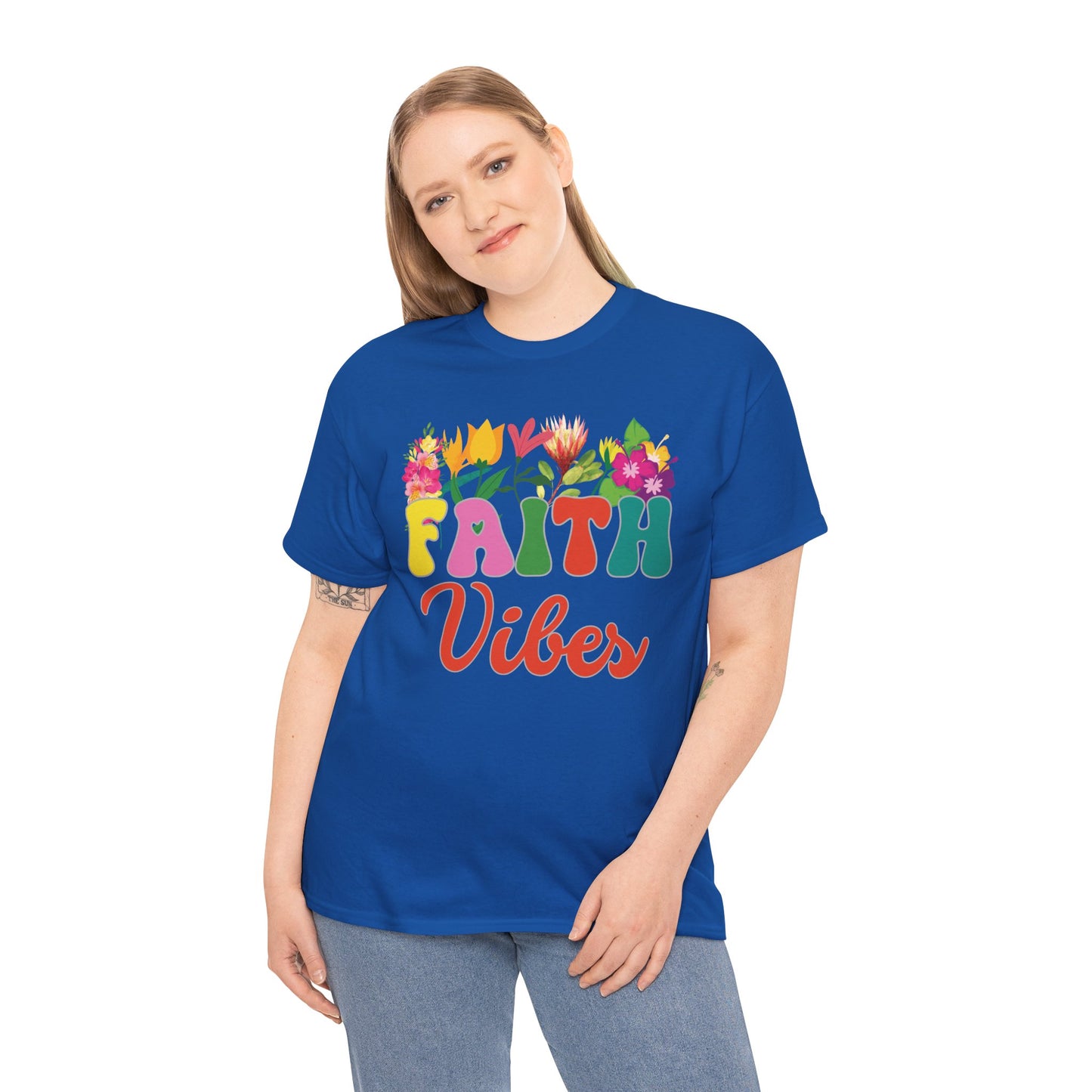 Faith Vibes Tee | Super Shirt for Positive Affirmations