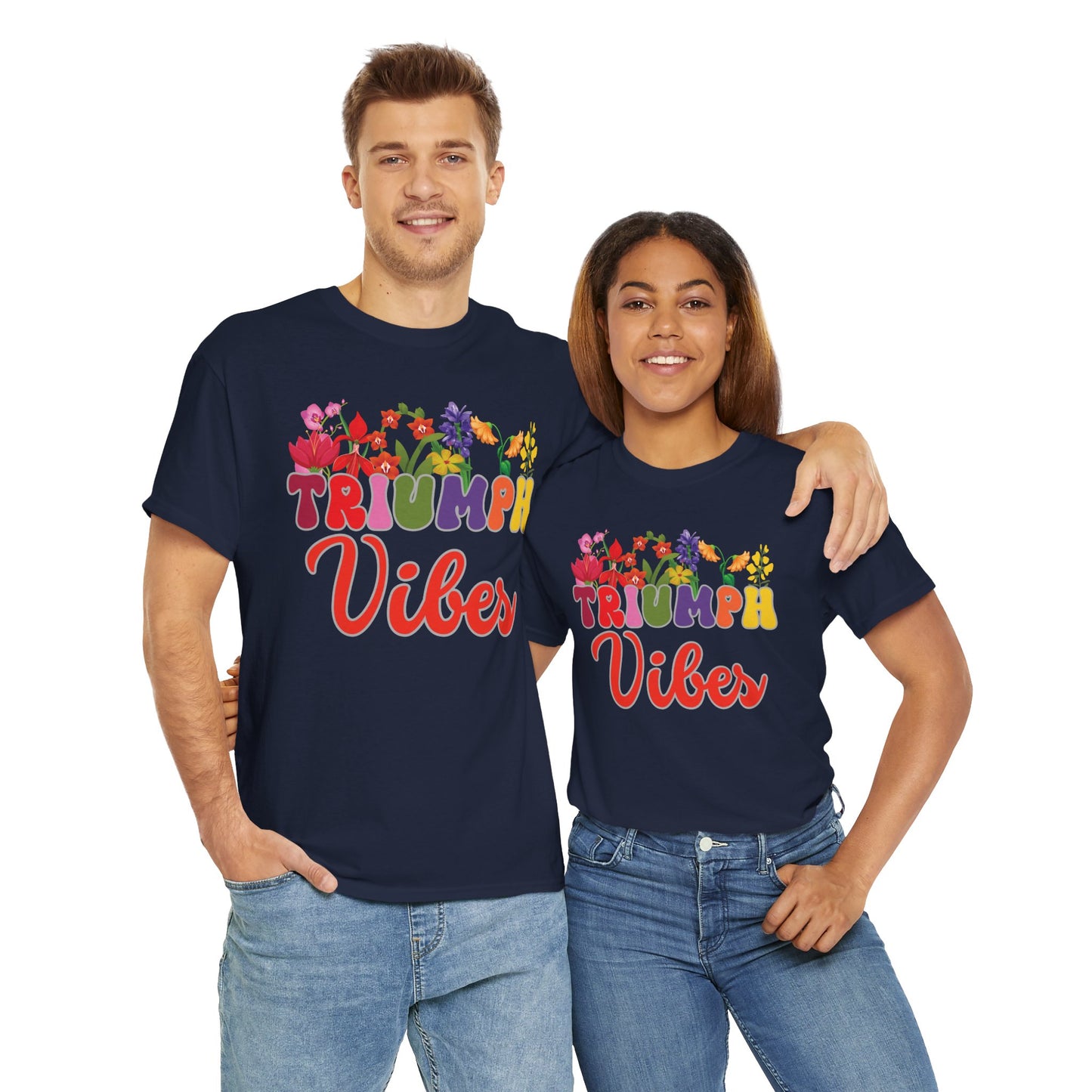 Triumph Vibes Tee | Super Shirt for Positive Affirmations