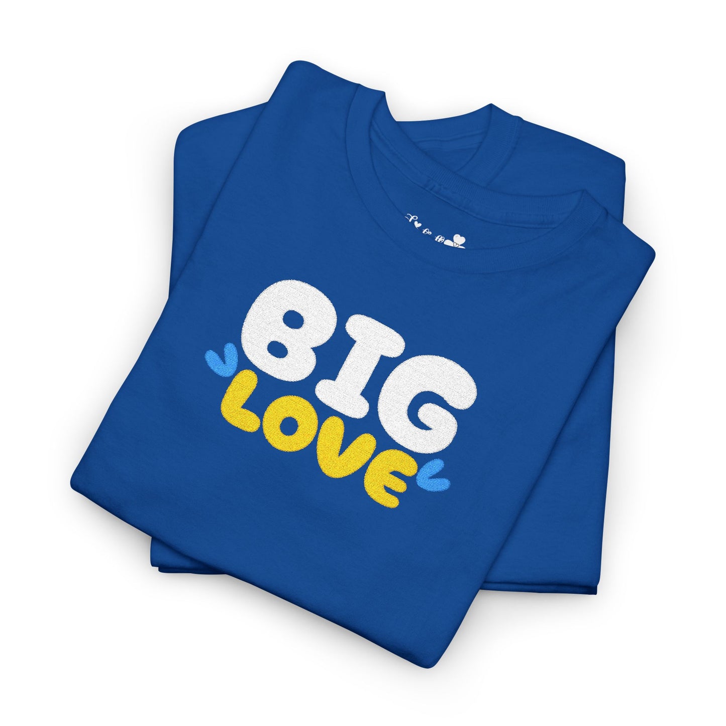 Embroidered T-Shirt | Big Love | Strong Shirt