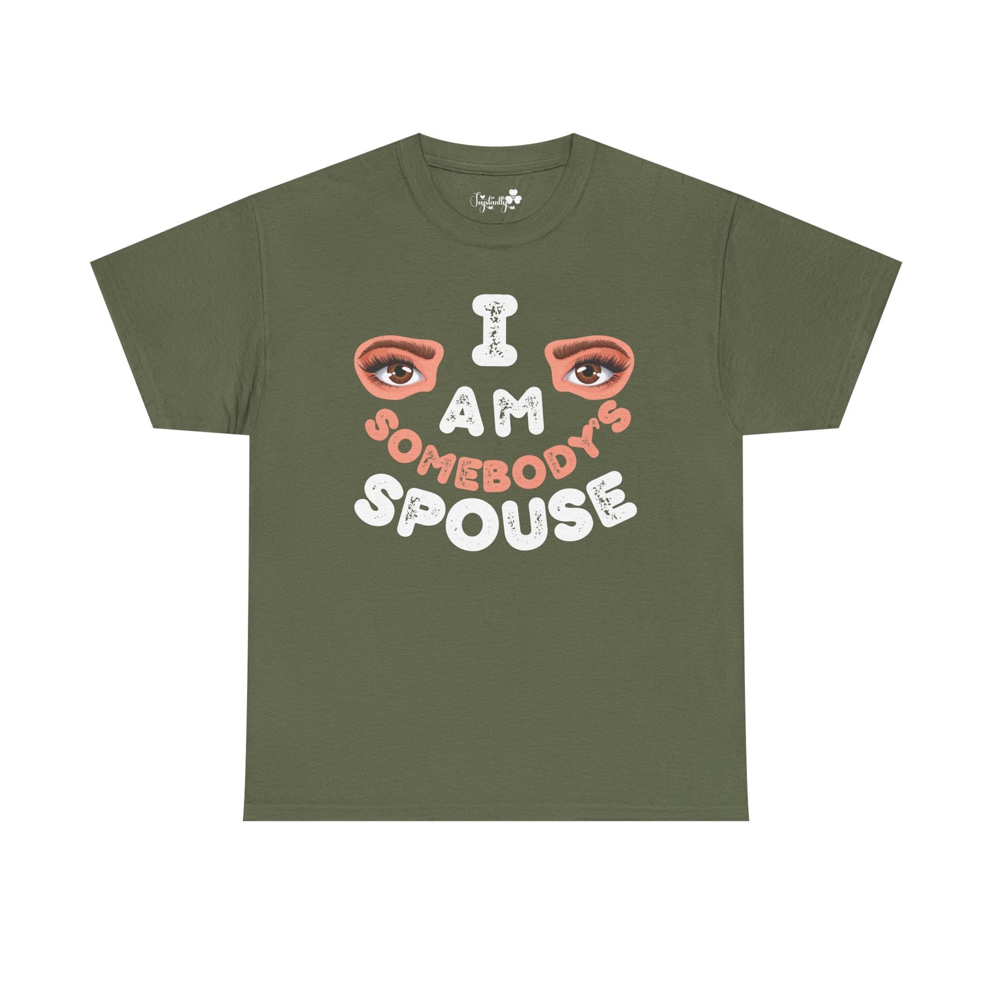 Funny Shirt For Wives (Front and Back Prints) | I am Somebody's Spouse | Super T-shirt