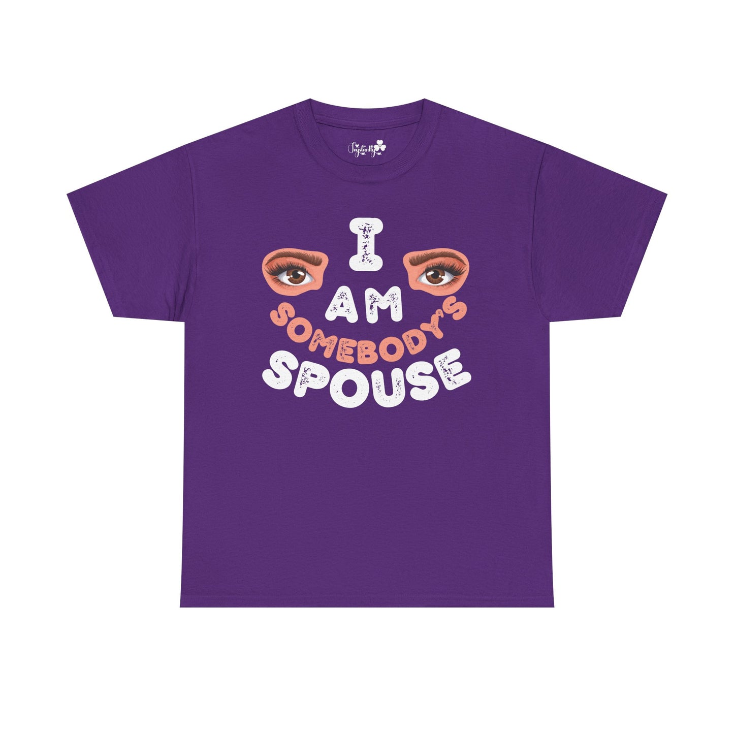 Funny Shirt For Wives (Front and Back Prints) | I am Somebody's Spouse | Super T-shirt