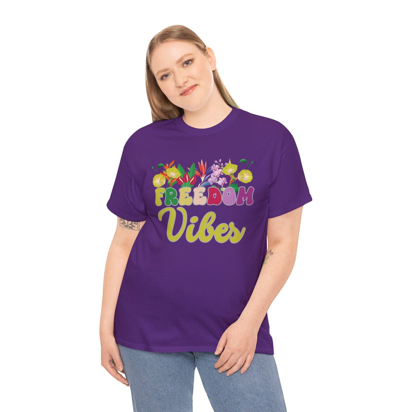 Freedom Vibes Tee | Super Shirt for Positive Affirmations