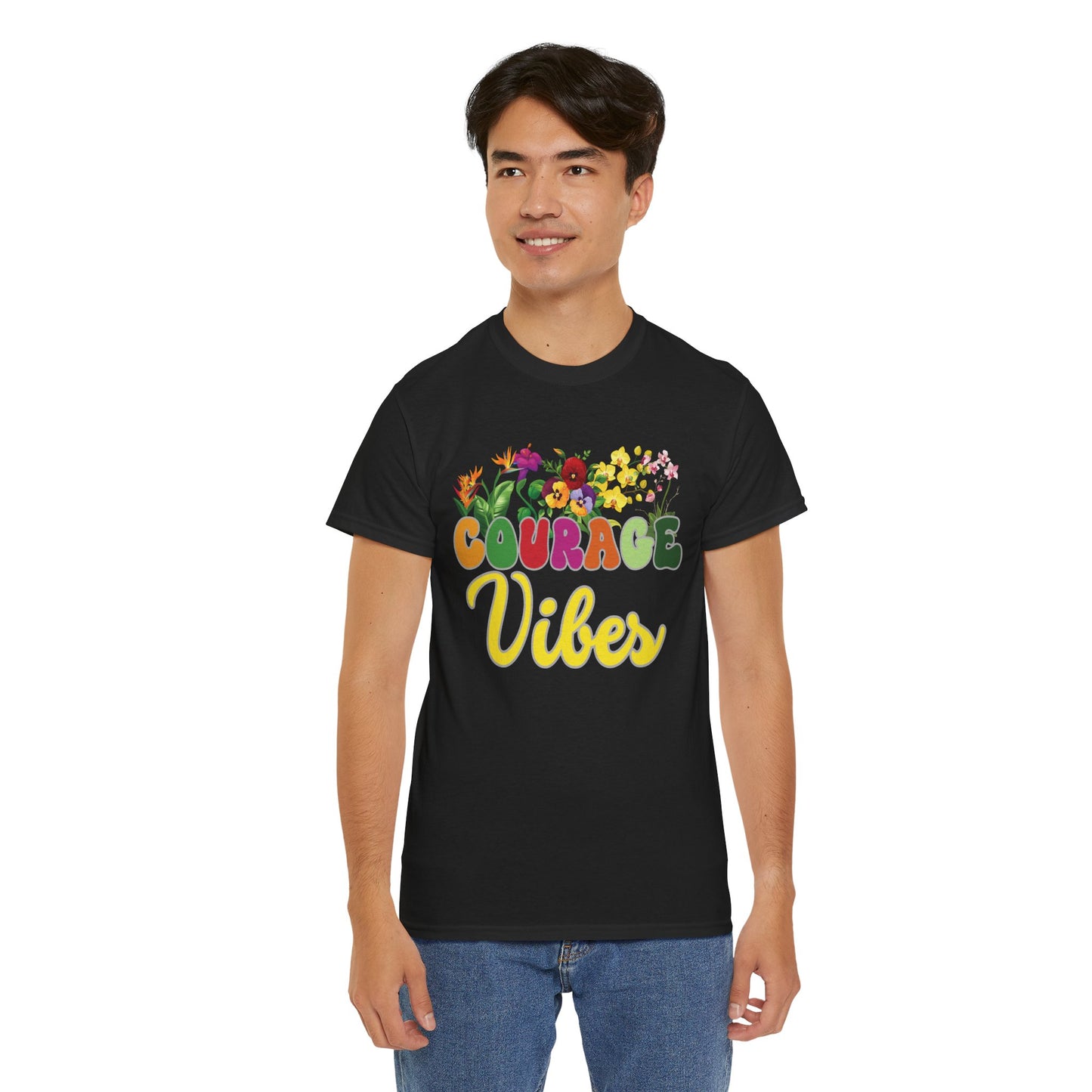 Courage Vibes Tee | Super Shirt for Positive Affirmations