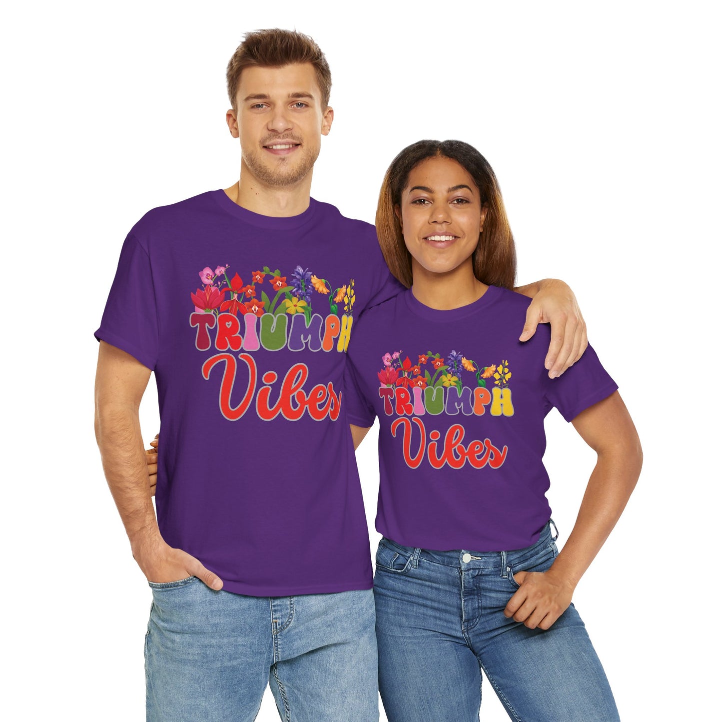 Triumph Vibes Tee | Super Shirt for Positive Affirmations