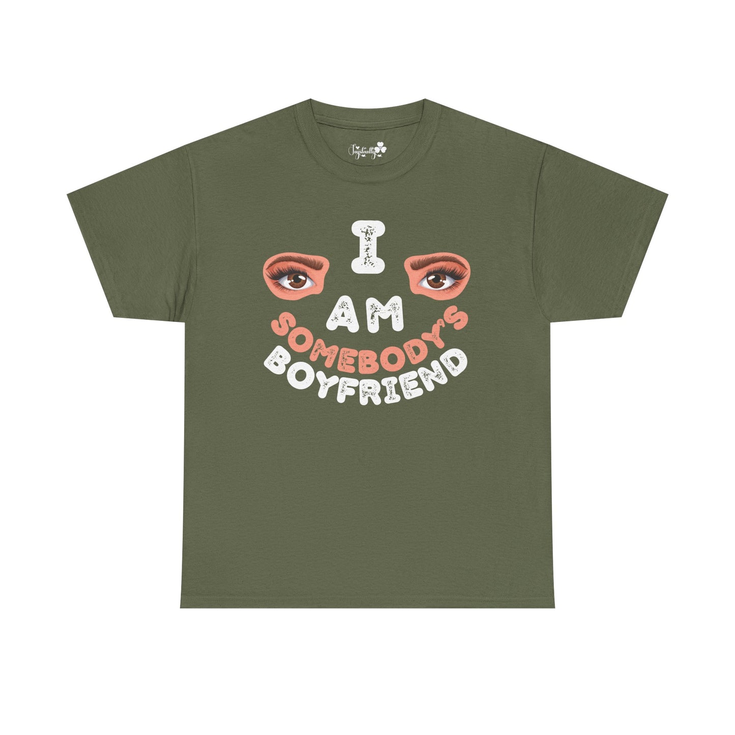 Funny Shirt For Boyfriends (Front and Back Prints) | I am Somebody's Boyfriend | Super T-shirt