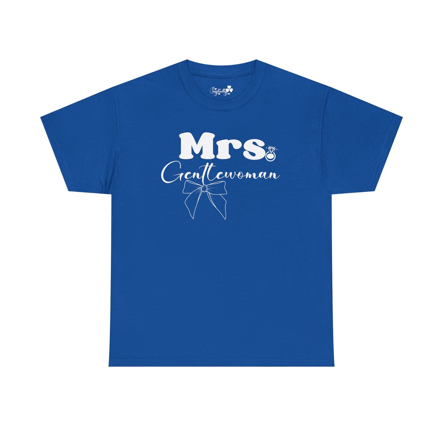 Couple Matching T-shirts | Mrs. Gentlewoman + Mr. Gentleman | Two Super shirts