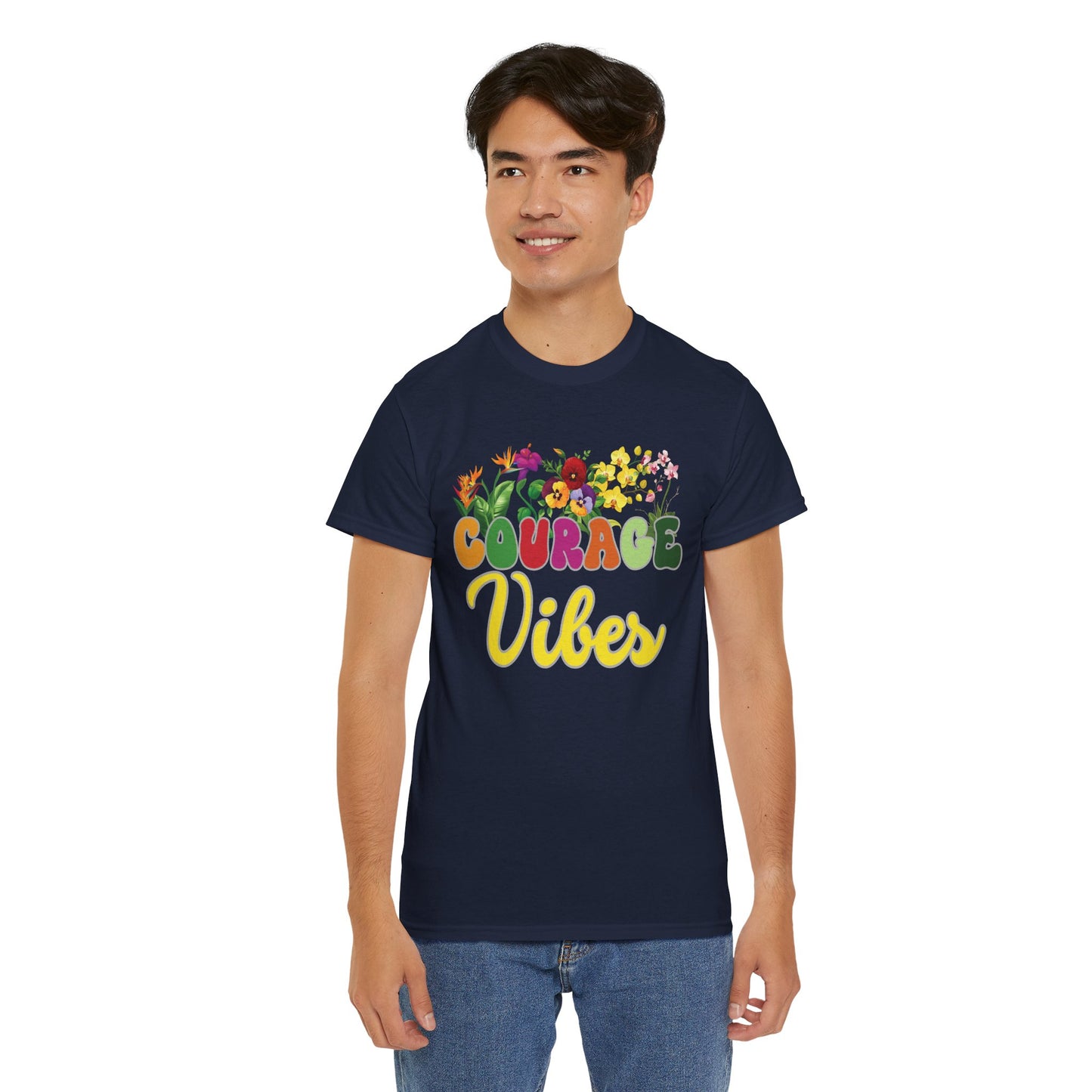 Courage Vibes Tee | Super Shirt for Positive Affirmations