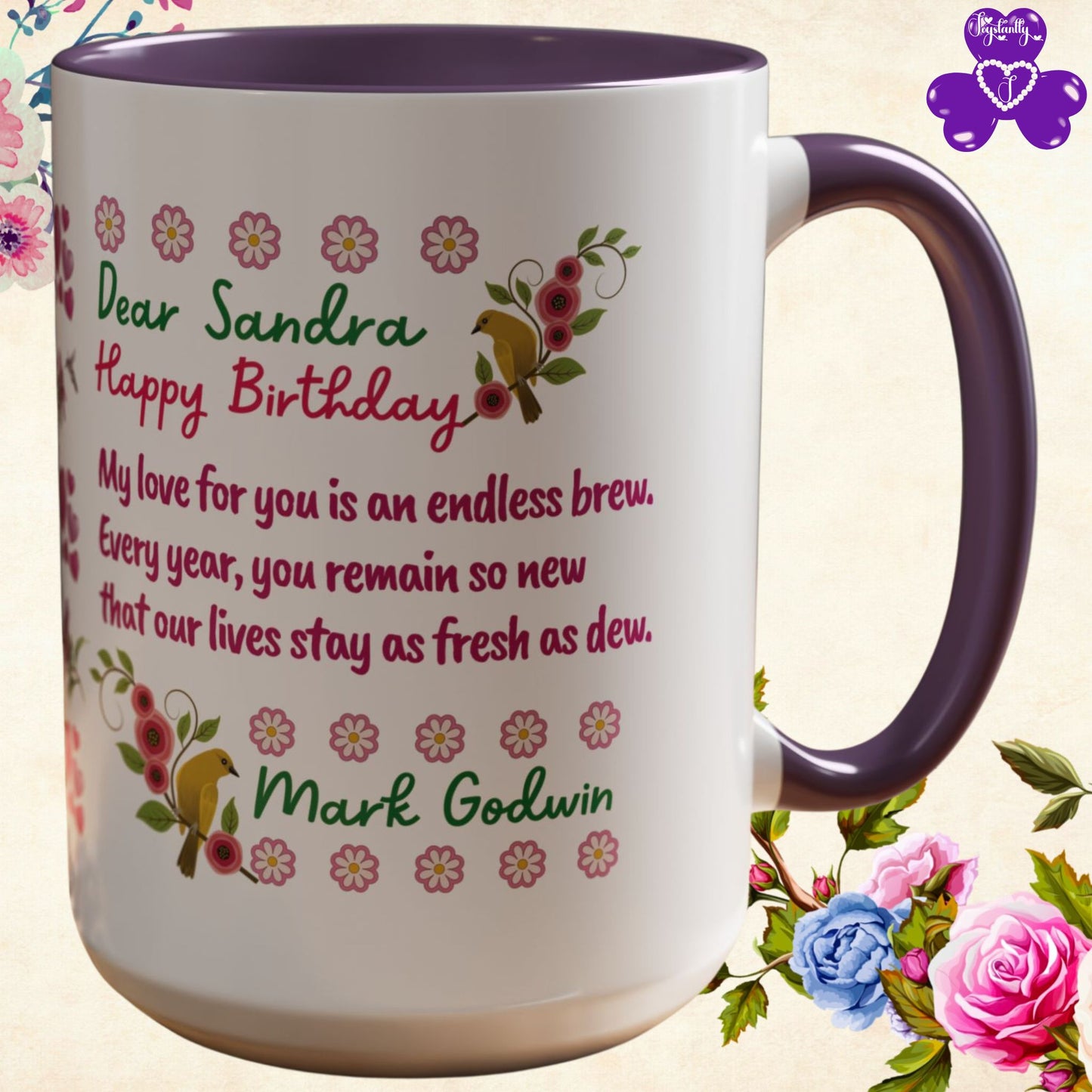 Personalized Birthday Mug for Wives