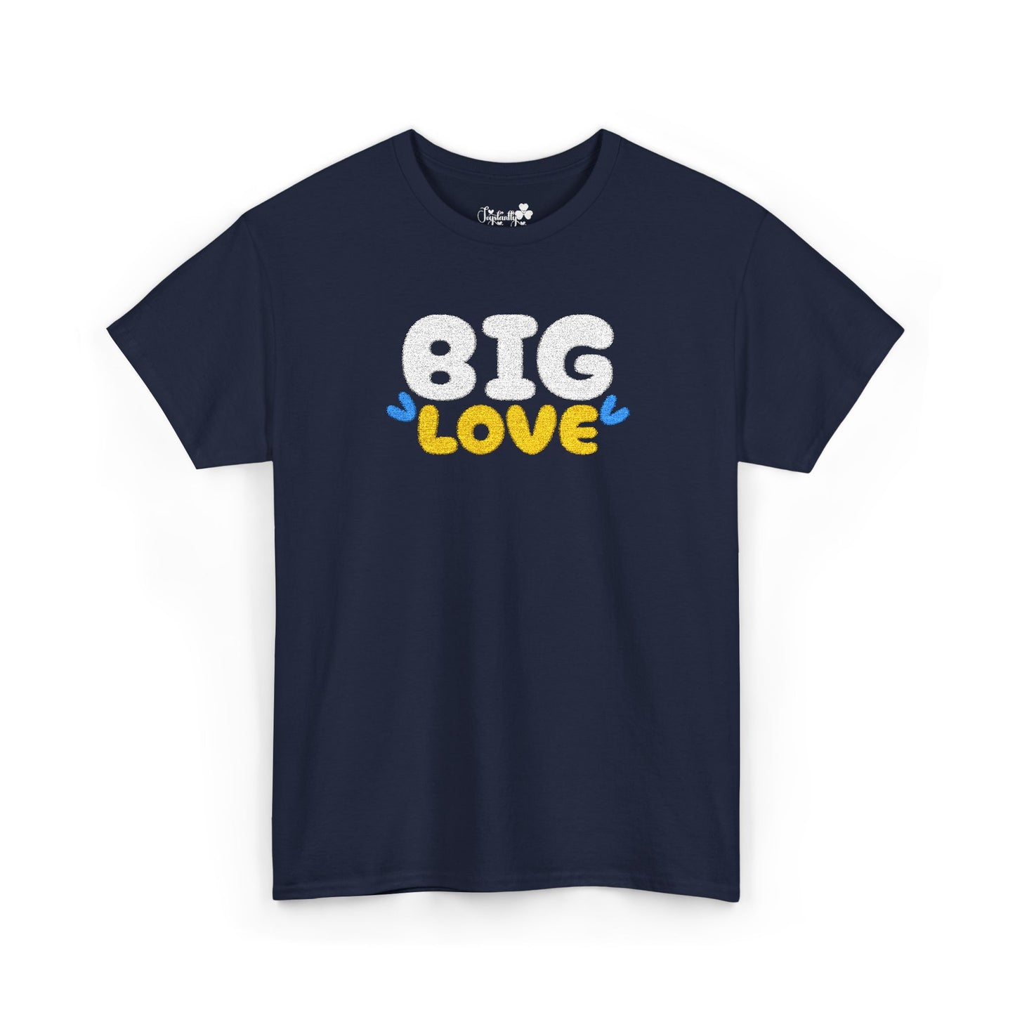 Embroidered T-Shirt | Big Love | Strong Shirt