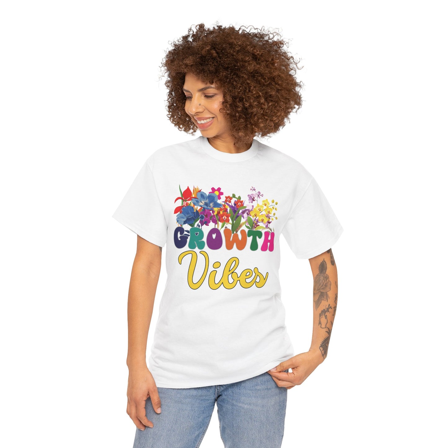 Growth Vibes Tee | Super Shirt for Positive Affirmations
