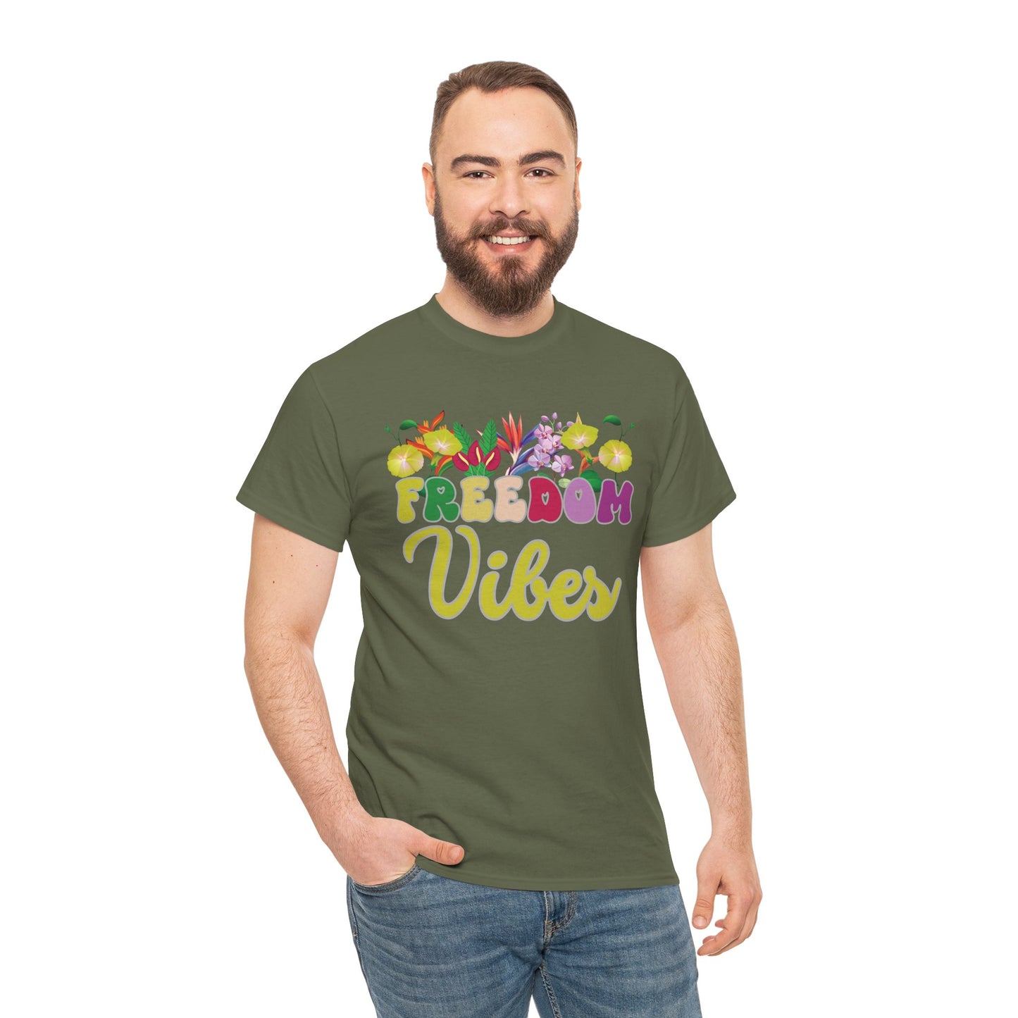 Freedom Vibes Tee | Super Shirt for Positive Affirmations
