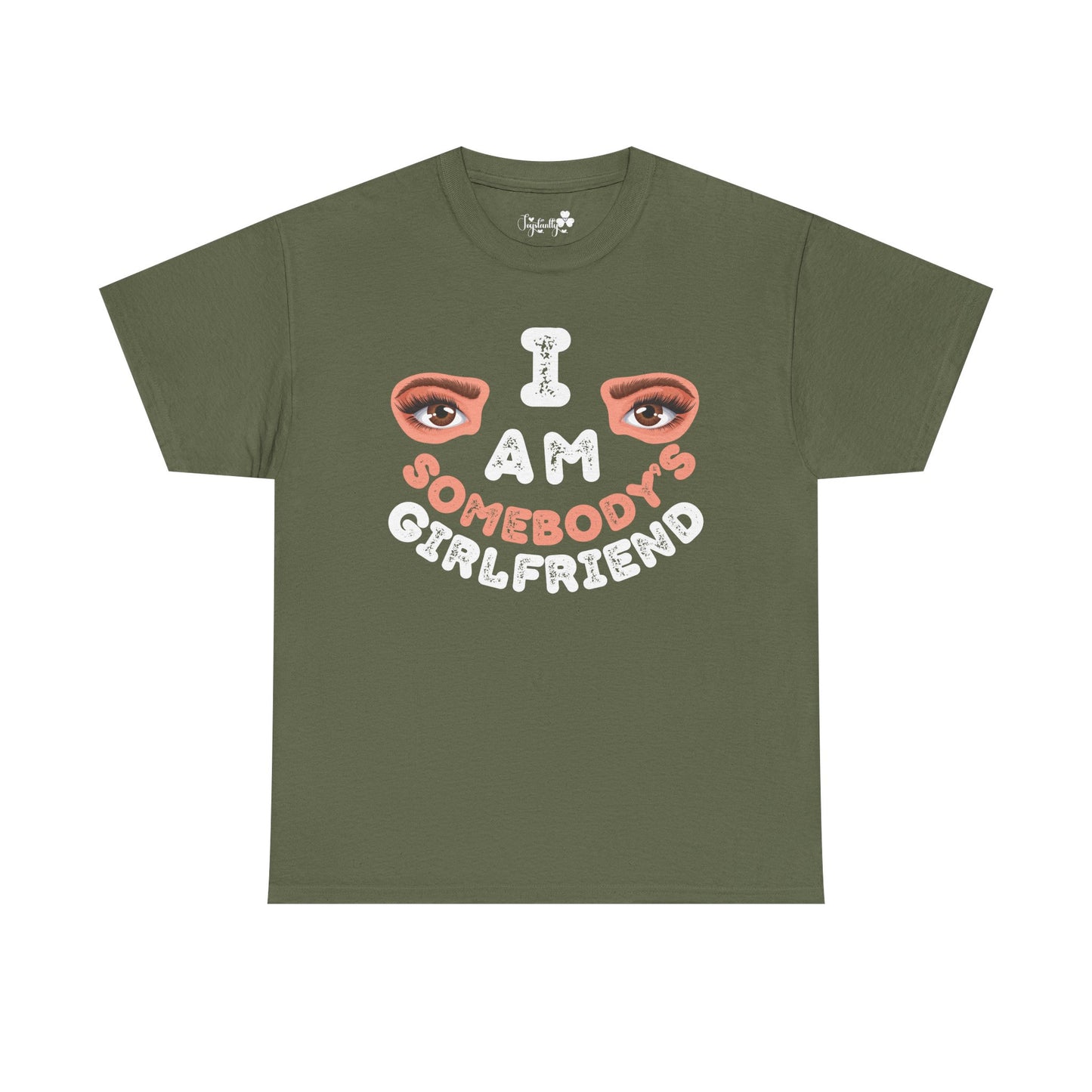 Funny Shirt For Girlfriends (Front and Back Prints) | I am Somebody's Girlfriend | Super T-shirt