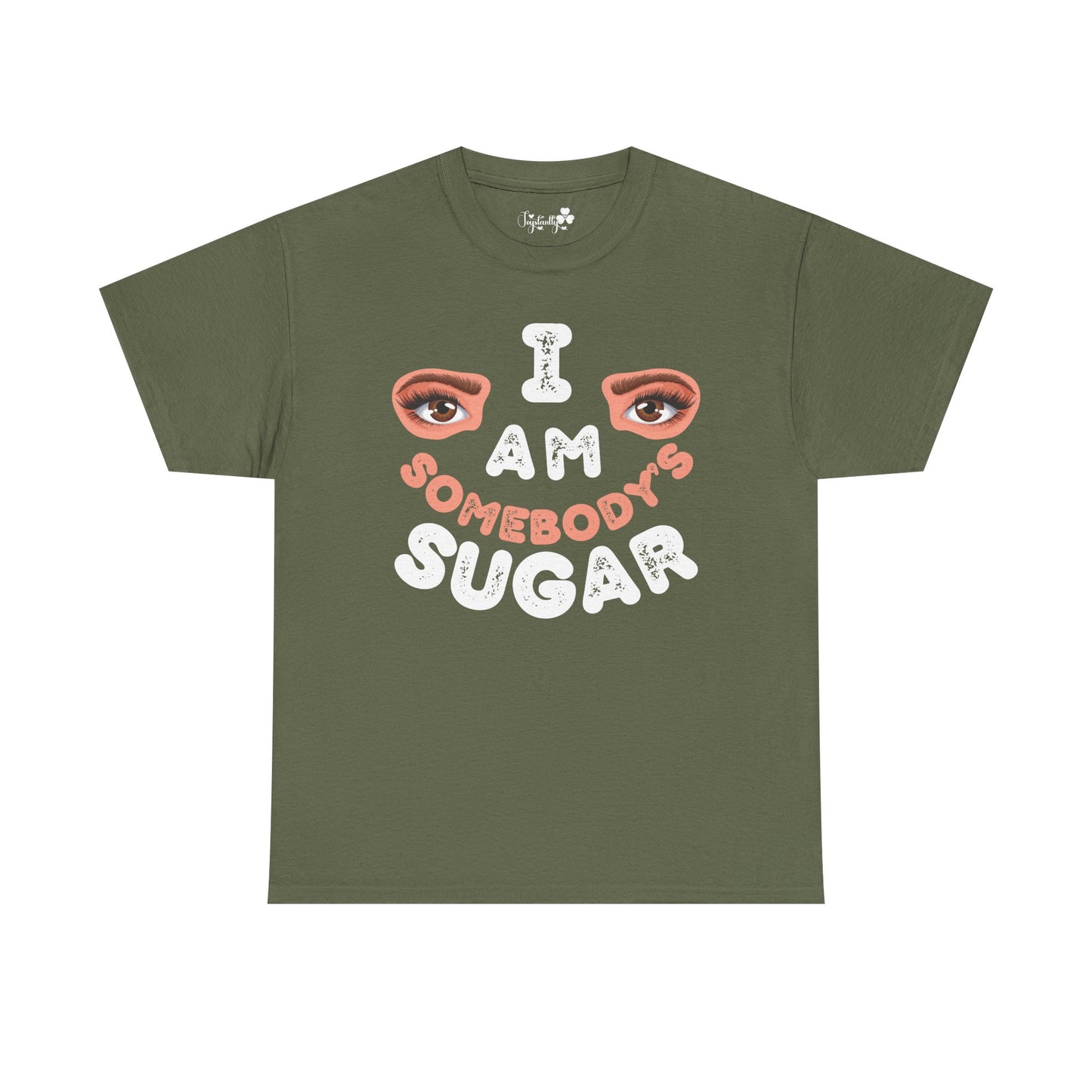 Funny Shirt For Wives (Front and Back Prints) | I am Somebody's Sugar | Super T-shirt