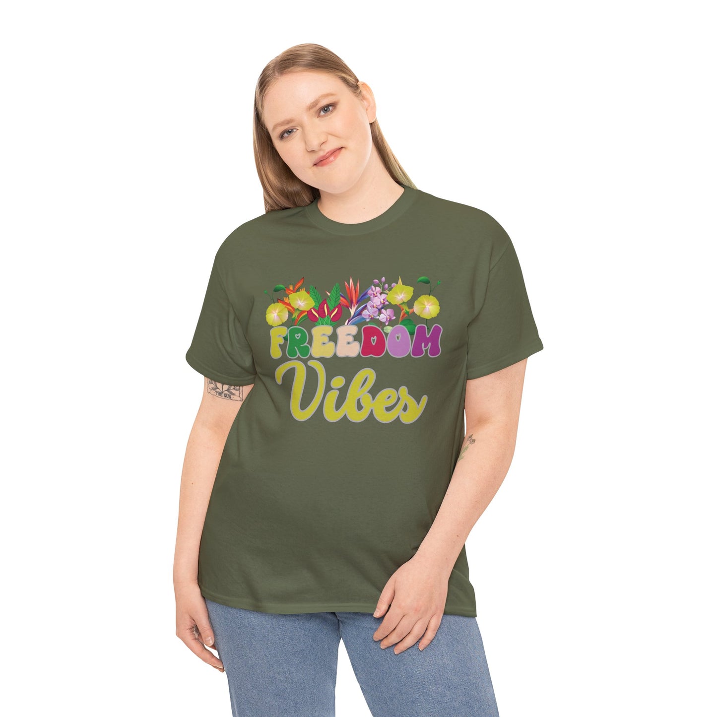 Freedom Vibes Tee | Super Shirt for Positive Affirmations