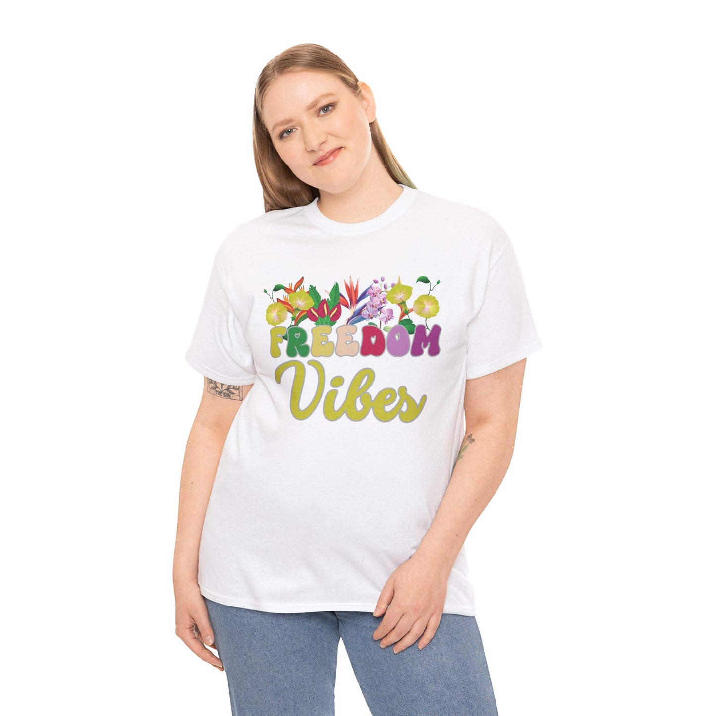 Freedom Vibes Tee | Super Shirt for Positive Affirmations