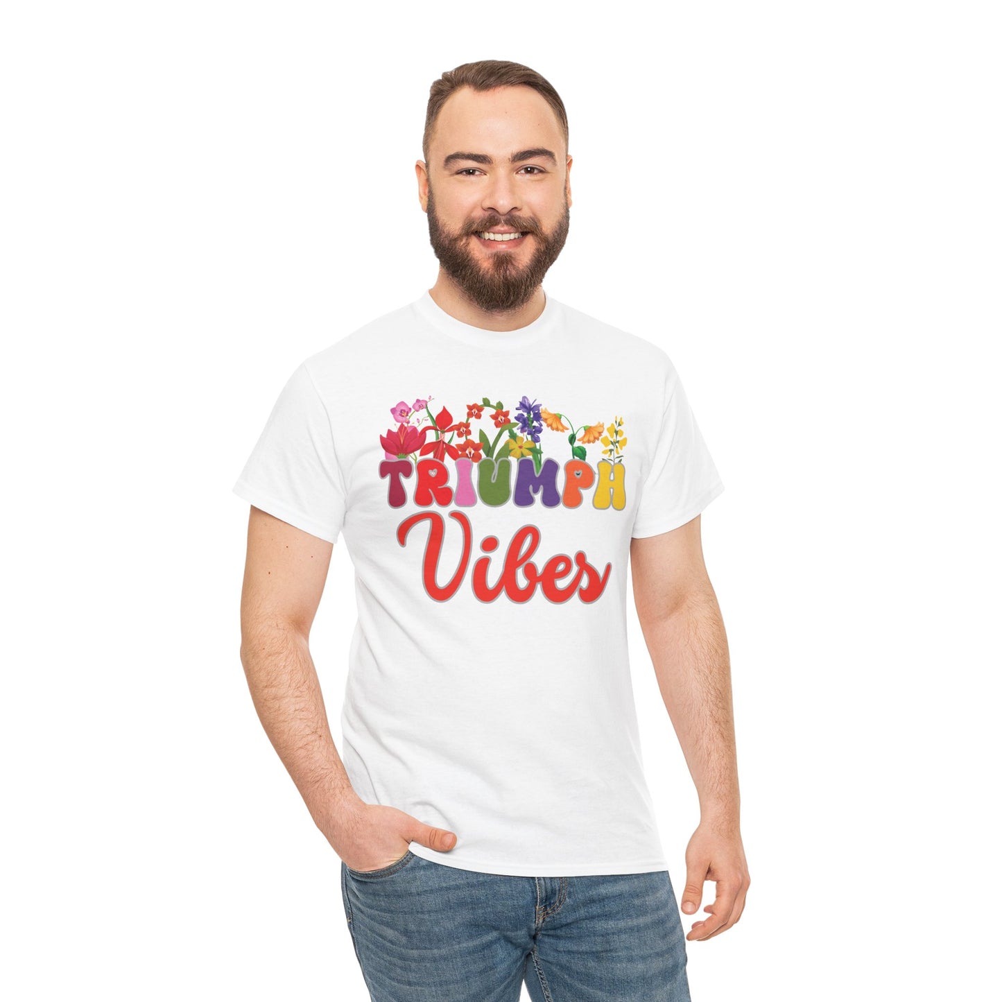 Triumph Vibes Tee | Super Shirt for Positive Affirmations