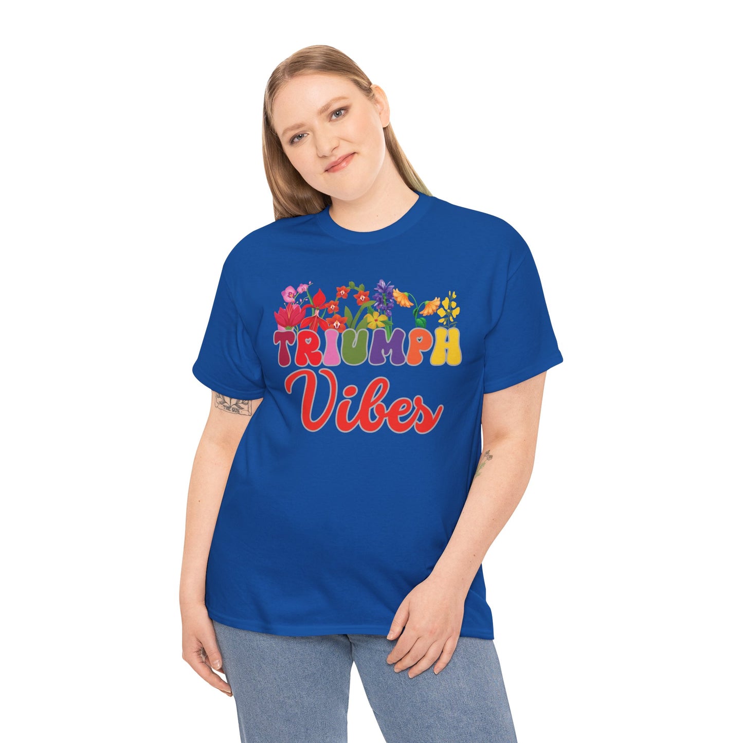 Triumph Vibes Tee | Super Shirt for Positive Affirmations