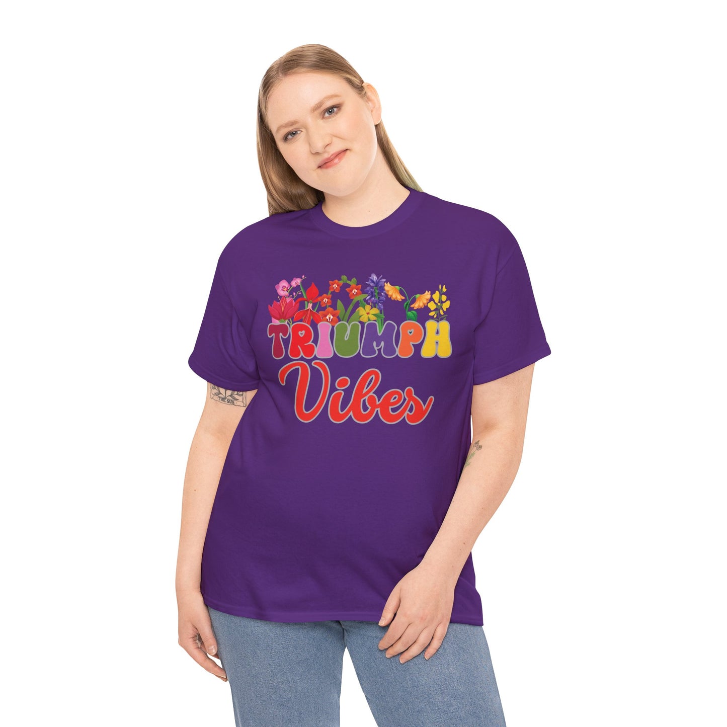 Triumph Vibes Tee | Super Shirt for Positive Affirmations