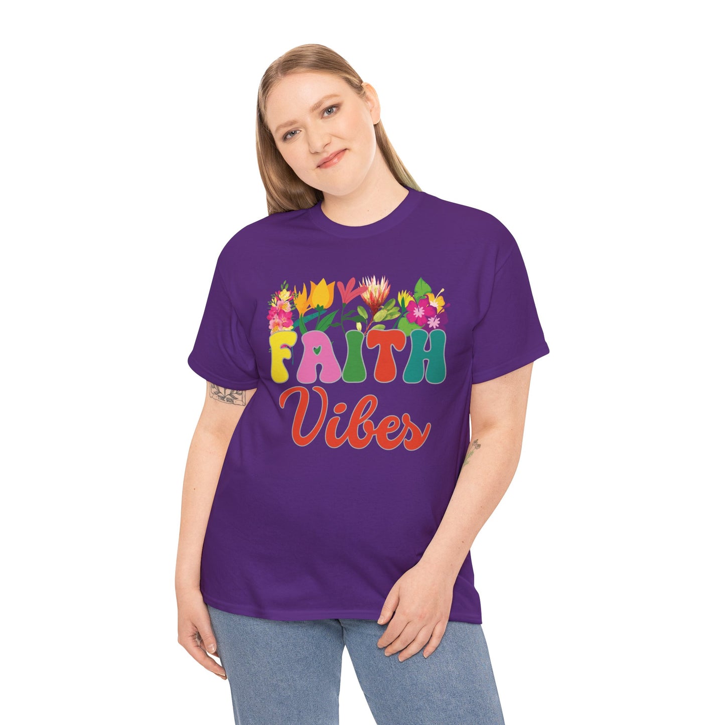 Faith Vibes Tee | Super Shirt for Positive Affirmations