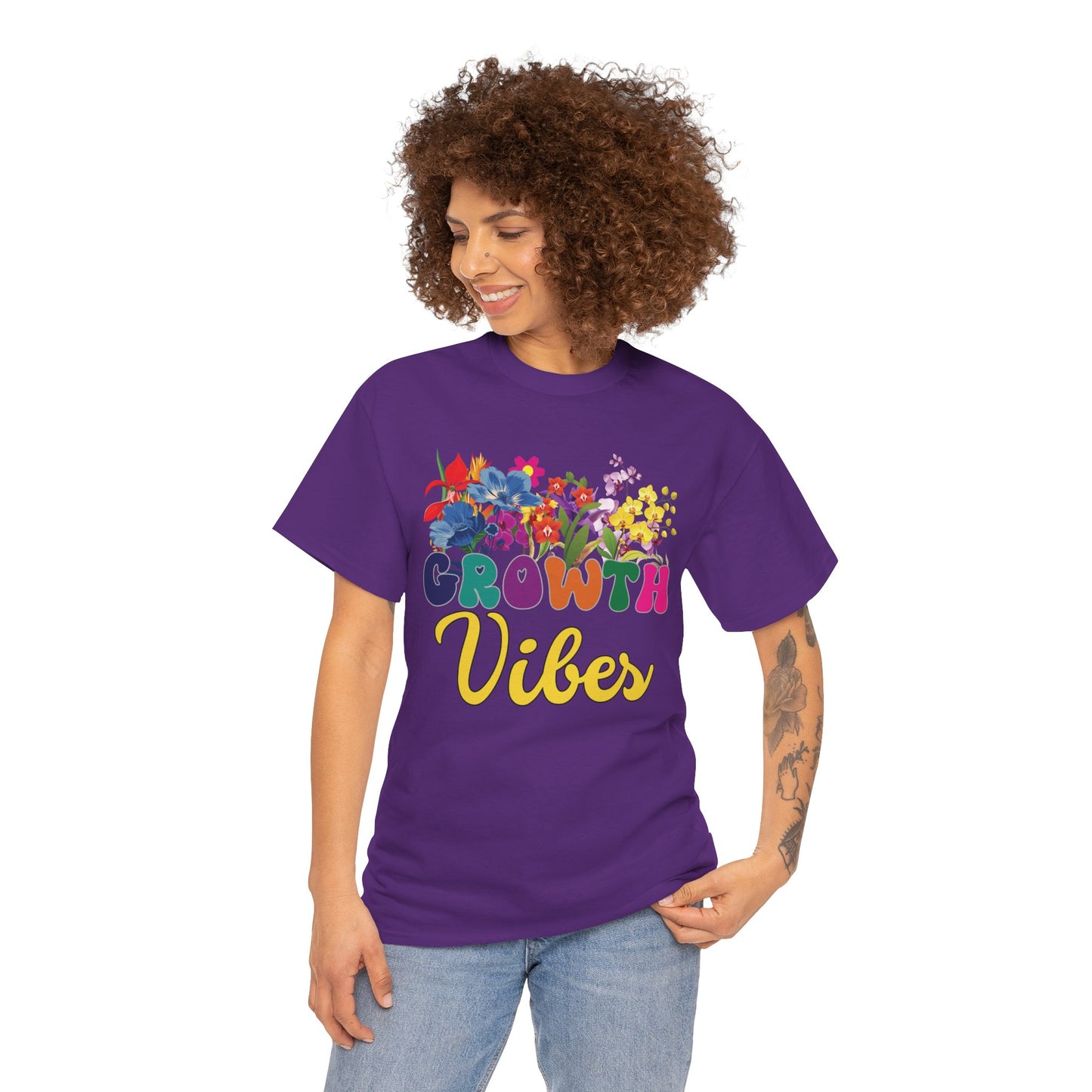 Growth Vibes Tee | Super Shirt for Positive Affirmations