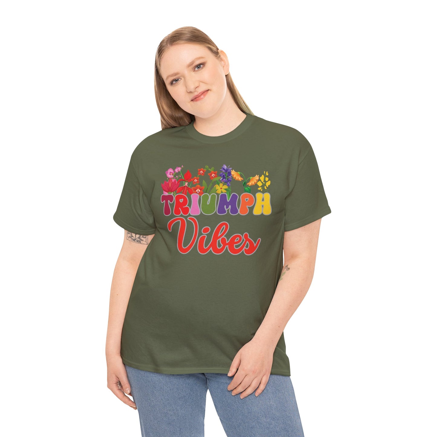 Triumph Vibes Tee | Super Shirt for Positive Affirmations