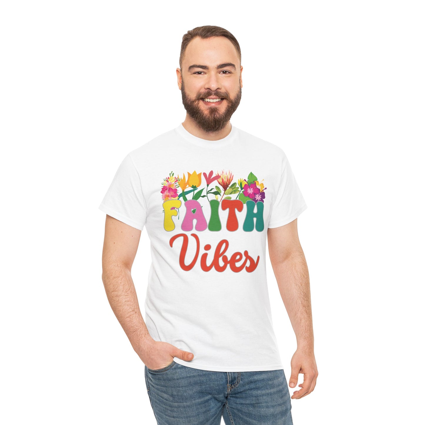 Faith Vibes Tee | Super Shirt for Positive Affirmations
