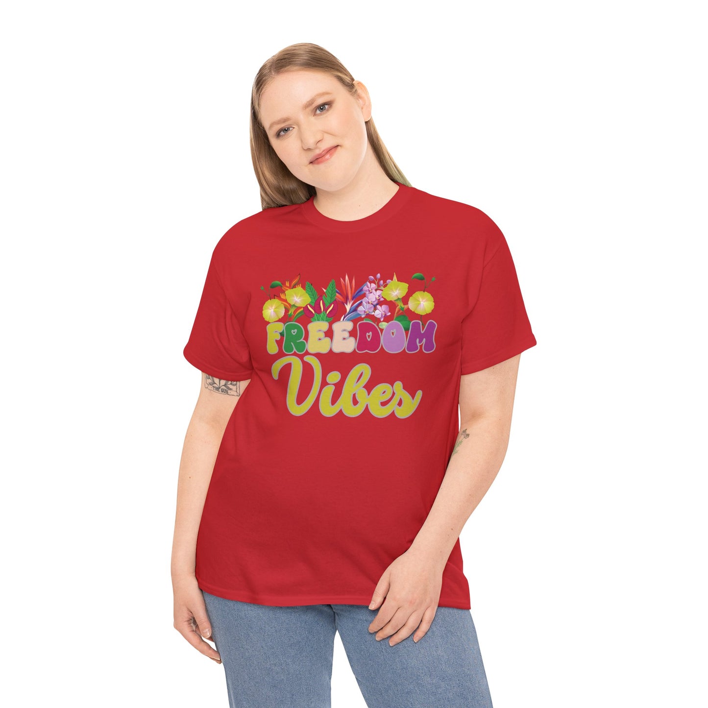 Freedom Vibes Tee | Super Shirt for Positive Affirmations