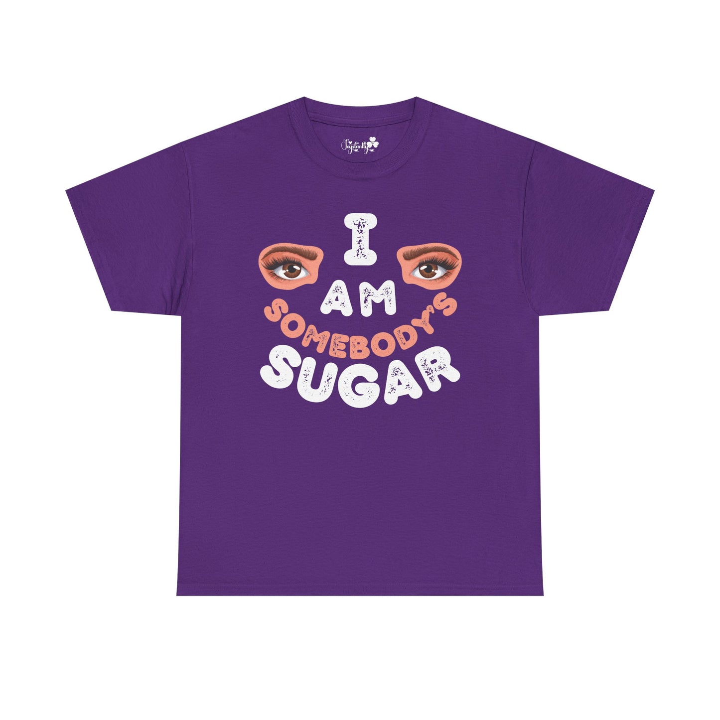 Funny Shirt For Wives (Front and Back Prints) | I am Somebody's Sugar | Super T-shirt