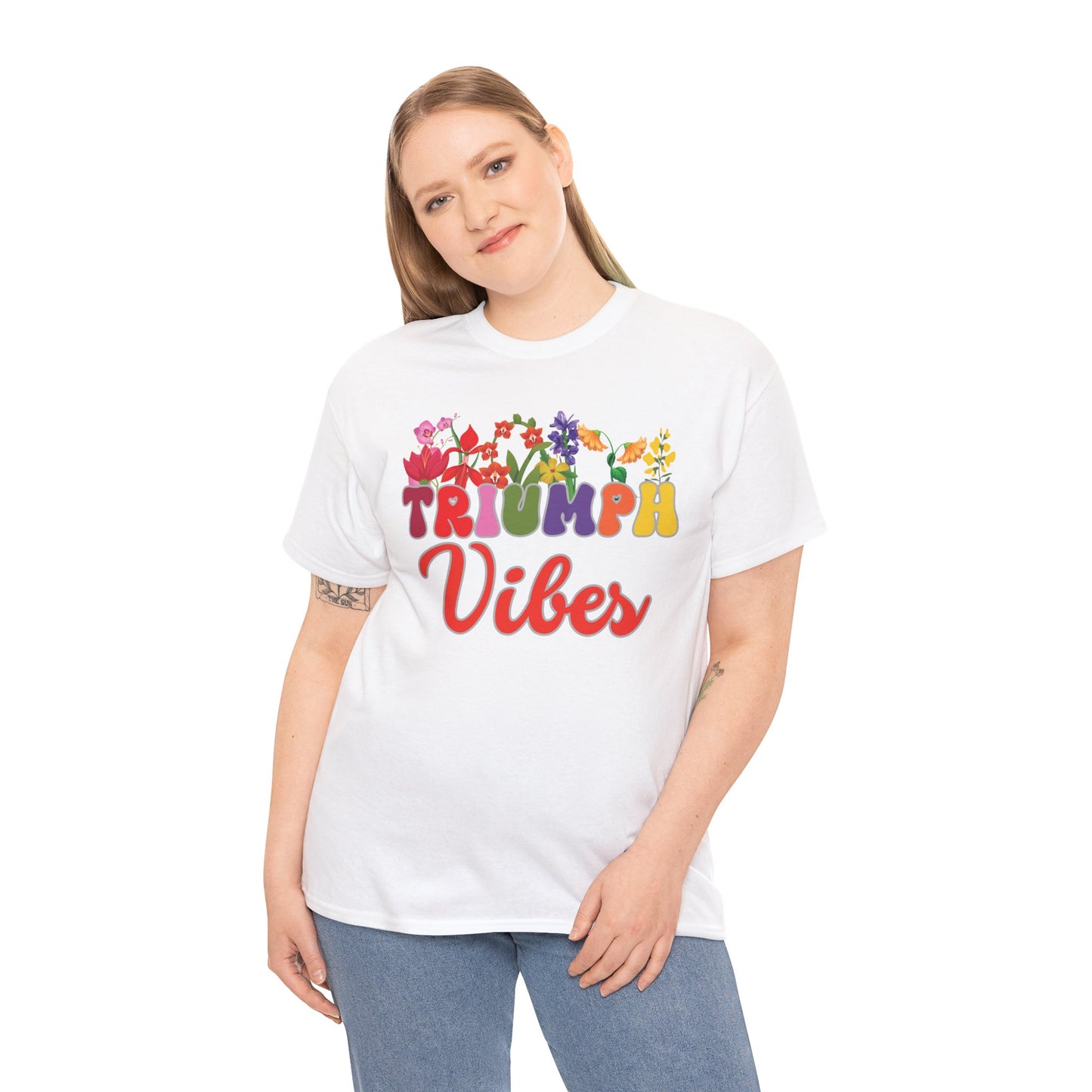 Triumph Vibes Tee | Super Shirt for Positive Affirmations