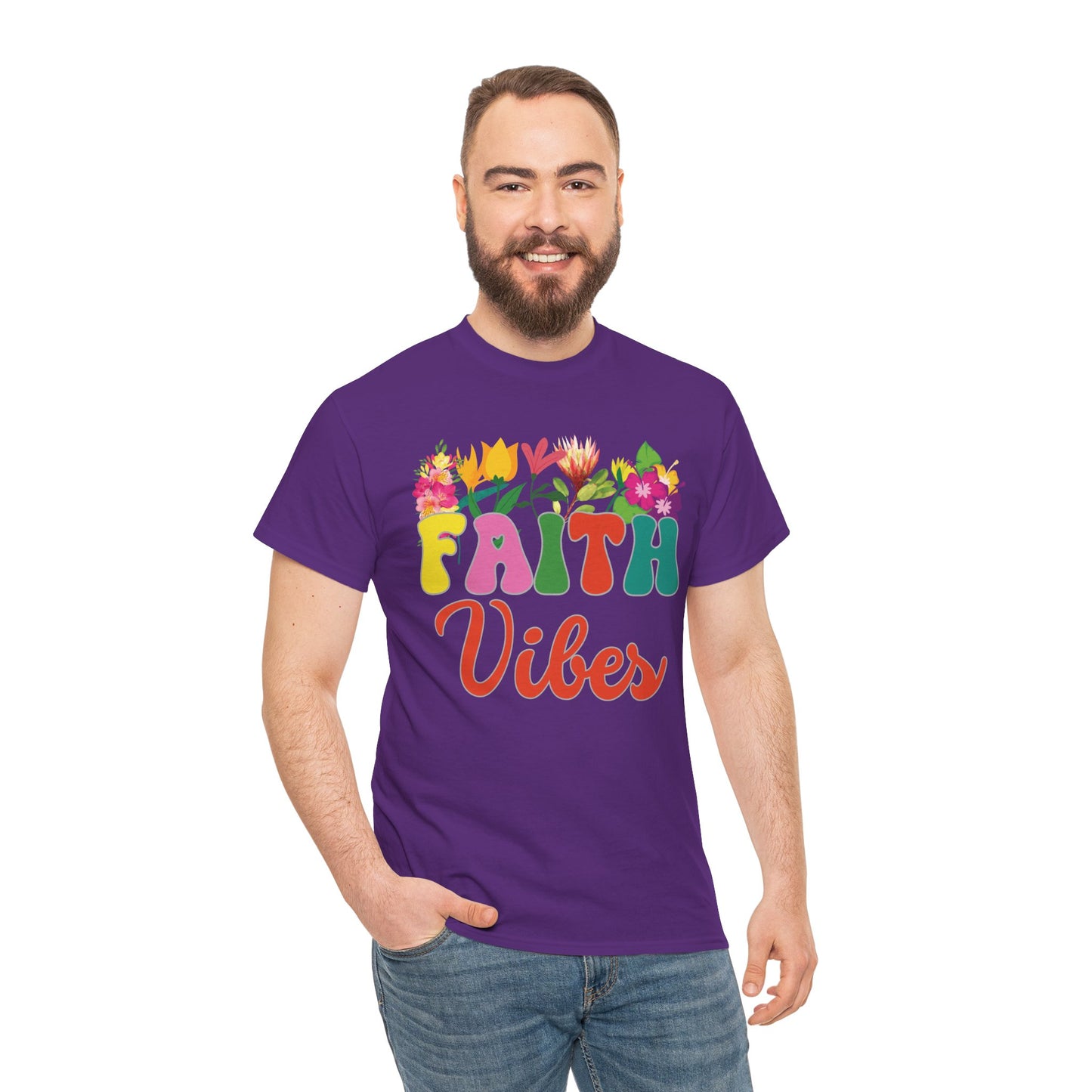 Faith Vibes Tee | Super Shirt for Positive Affirmations