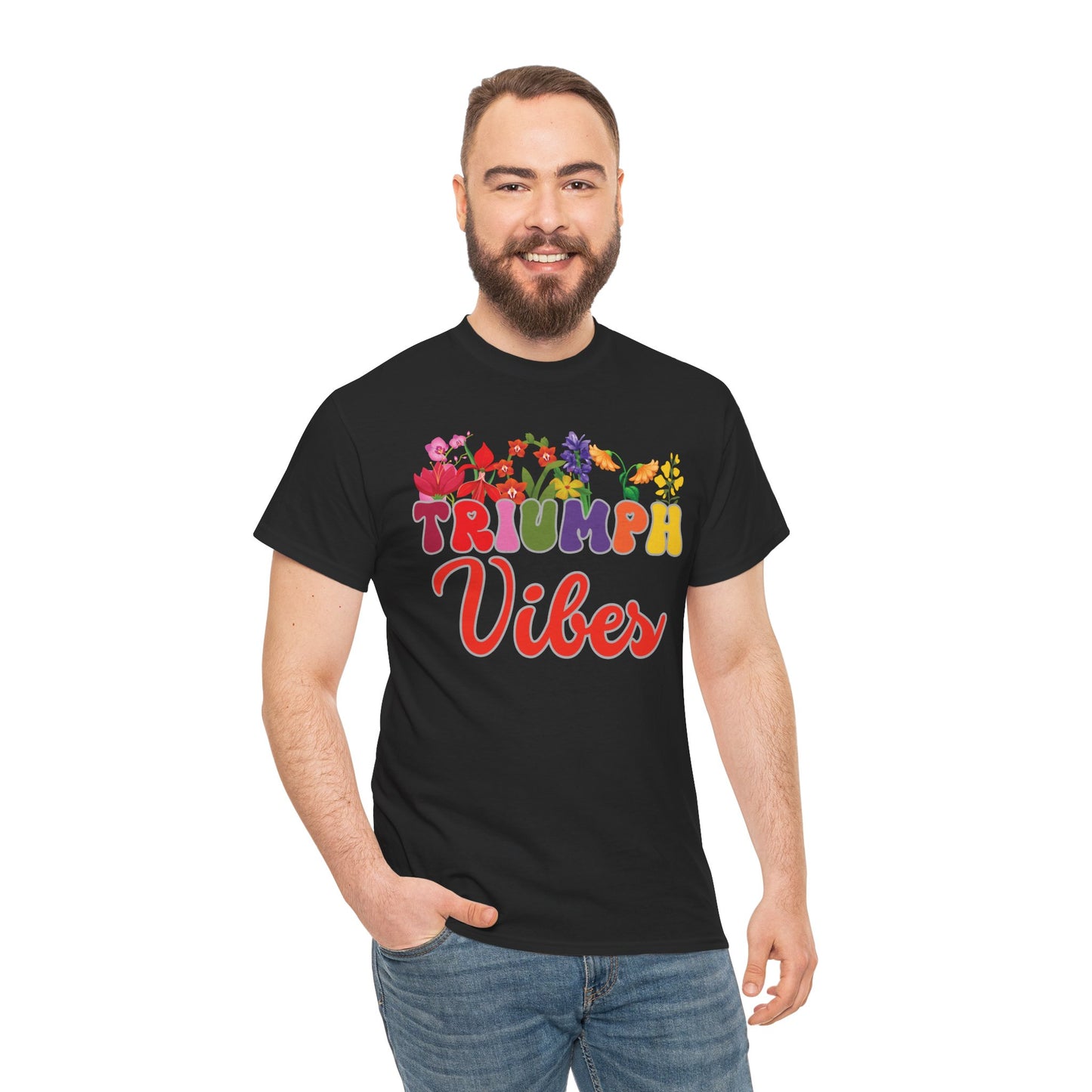 Triumph Vibes Tee | Super Shirt for Positive Affirmations