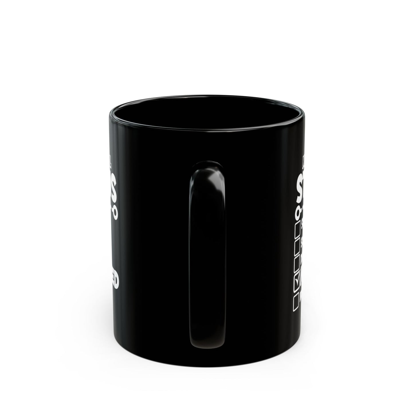 Funny Black Mug for Couples: Marital Status Checklist Mug, Wedding, Anniversary, Engagement Gift for Husband, Wife, Newlyweds