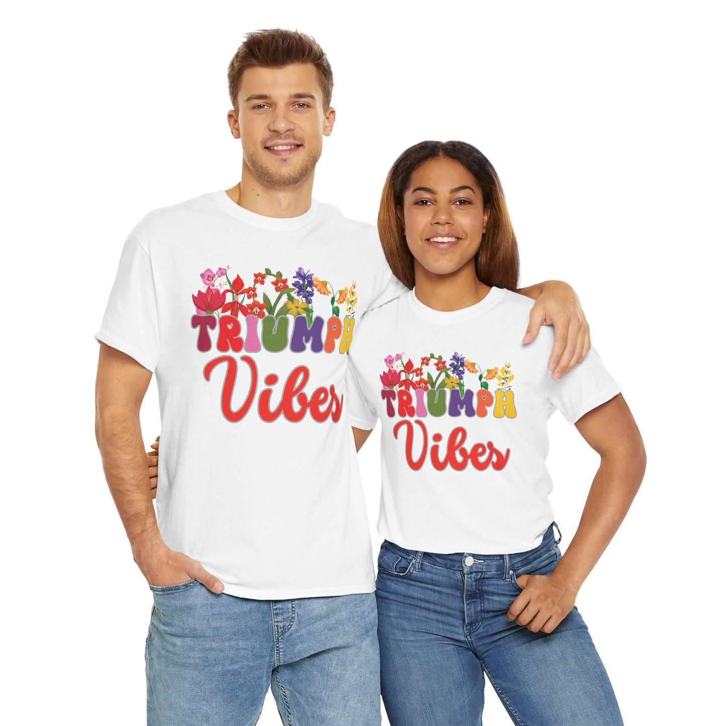 Triumph Vibes Tee | Super Shirt for Positive Affirmations