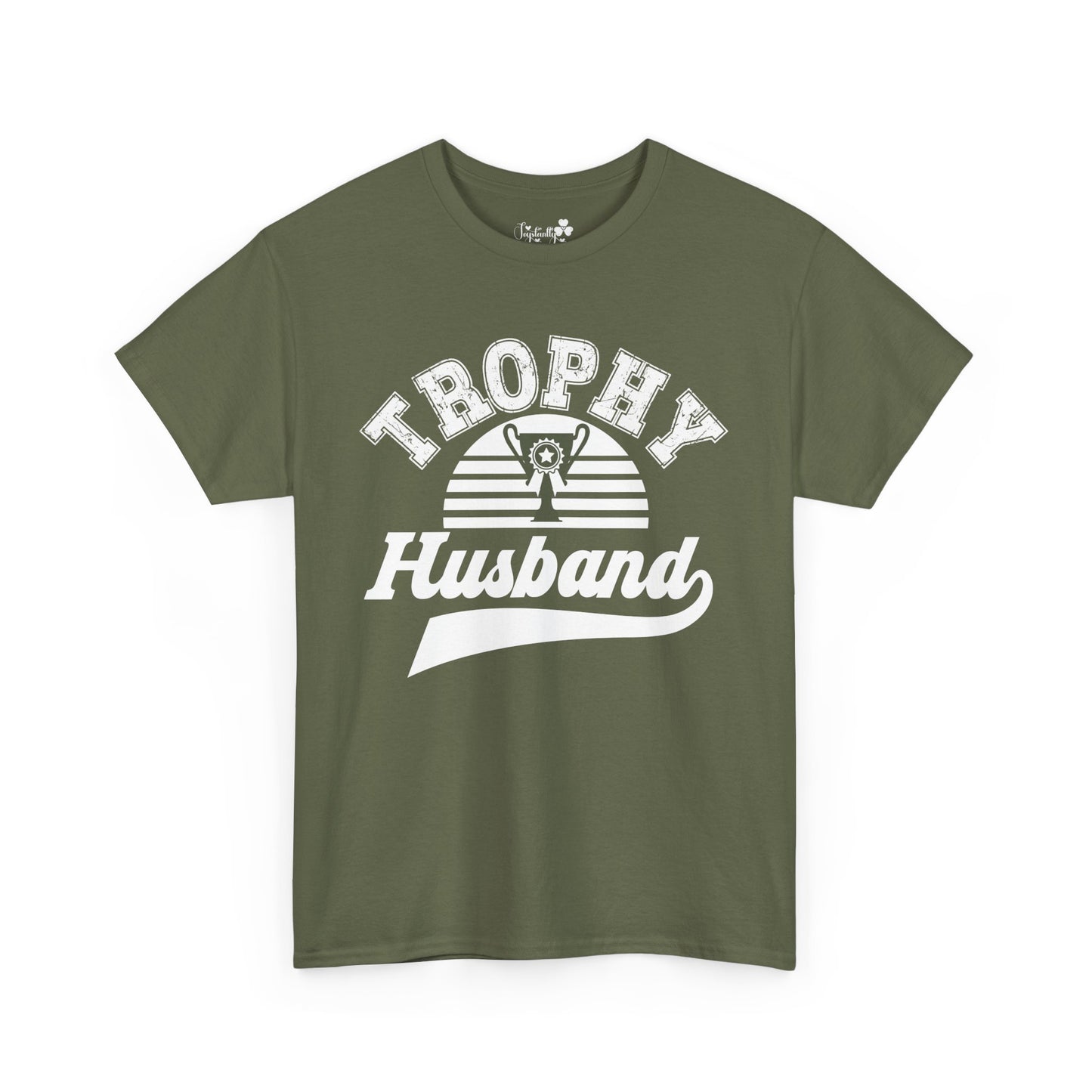 Cute T-Shirt For Funny Husbands | Trophy Husband | Super Shirt