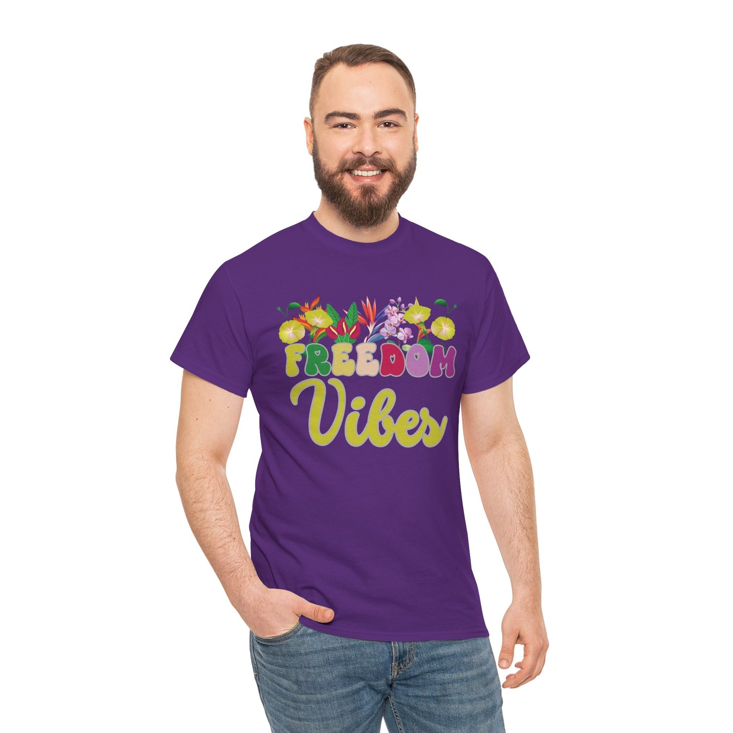 Freedom Vibes Tee | Super Shirt for Positive Affirmations