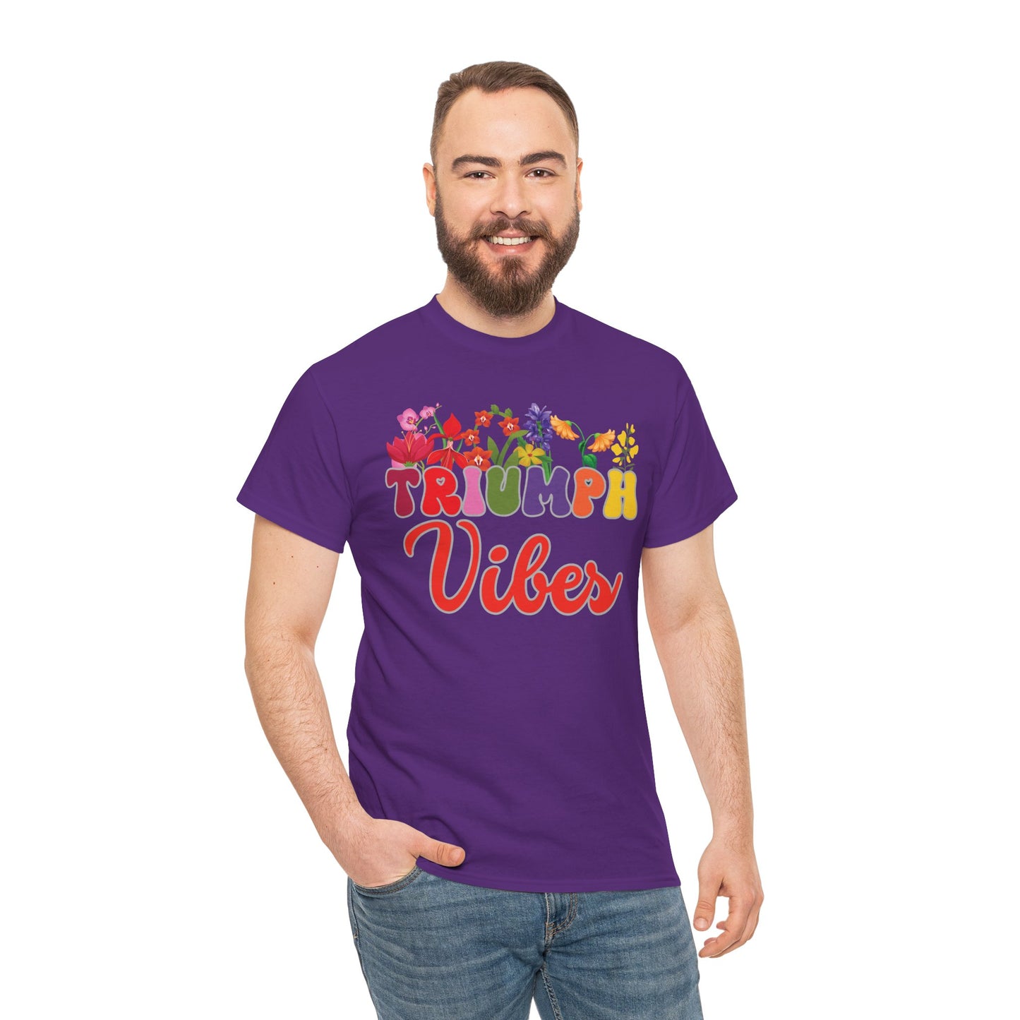 Triumph Vibes Tee | Super Shirt for Positive Affirmations
