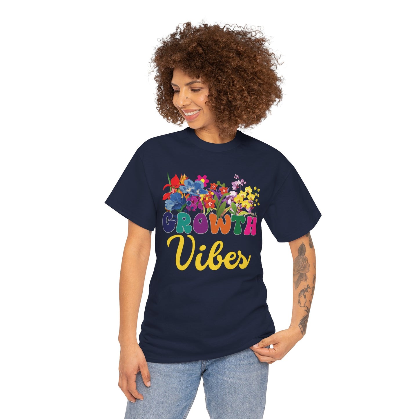 Growth Vibes Tee | Super Shirt for Positive Affirmations