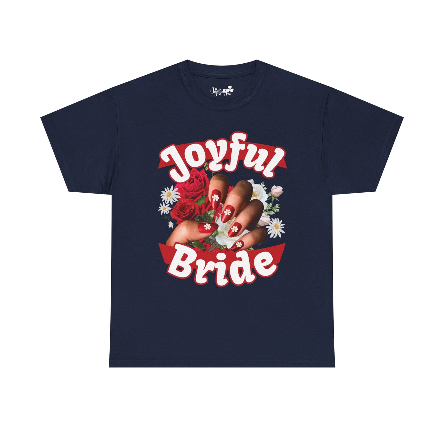 Floral Cute Bachelorette Party Shirt | Joyful Bride | Super T-shirt