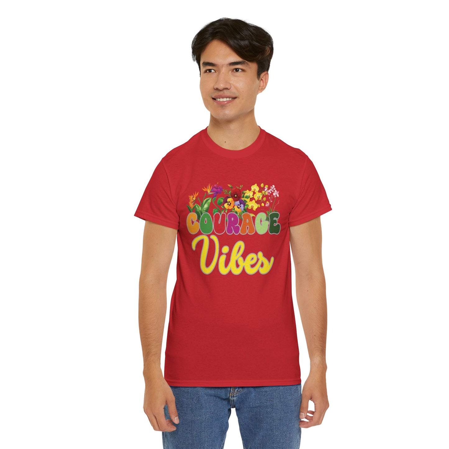Courage Vibes Tee | Super Shirt for Positive Affirmations