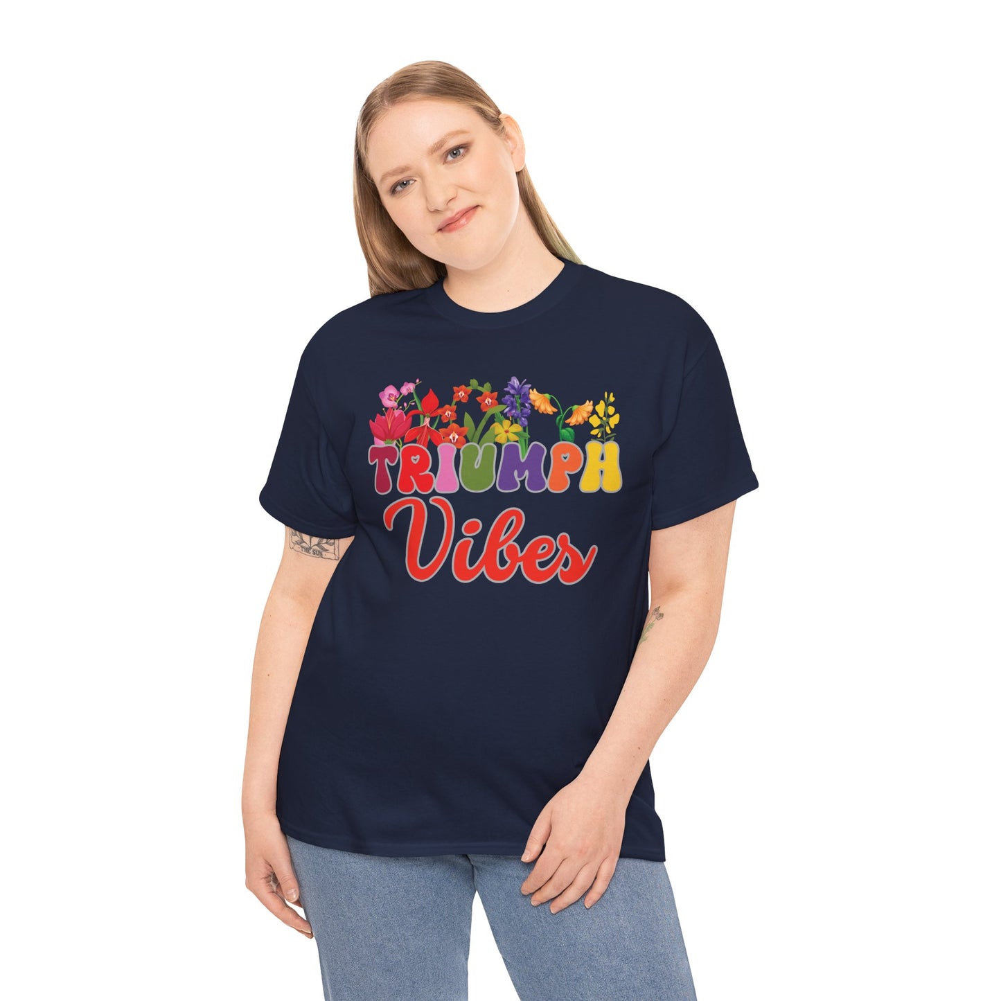 Triumph Vibes Tee | Super Shirt for Positive Affirmations