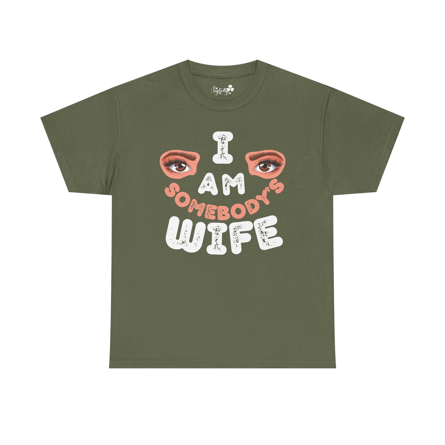 Funny Shirt For Wives (Front and Back Prints) | I am Somebody's Wife | Super T-shirt