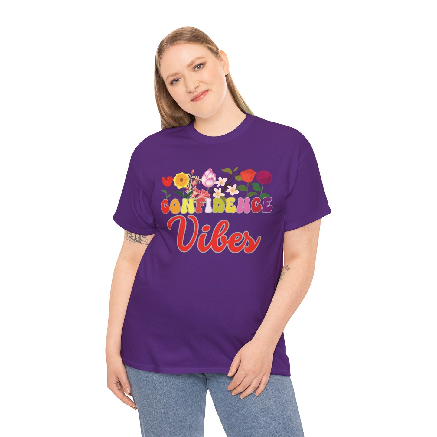 Confidence Vibes Tee | Super Shirt for Positive Affirmations