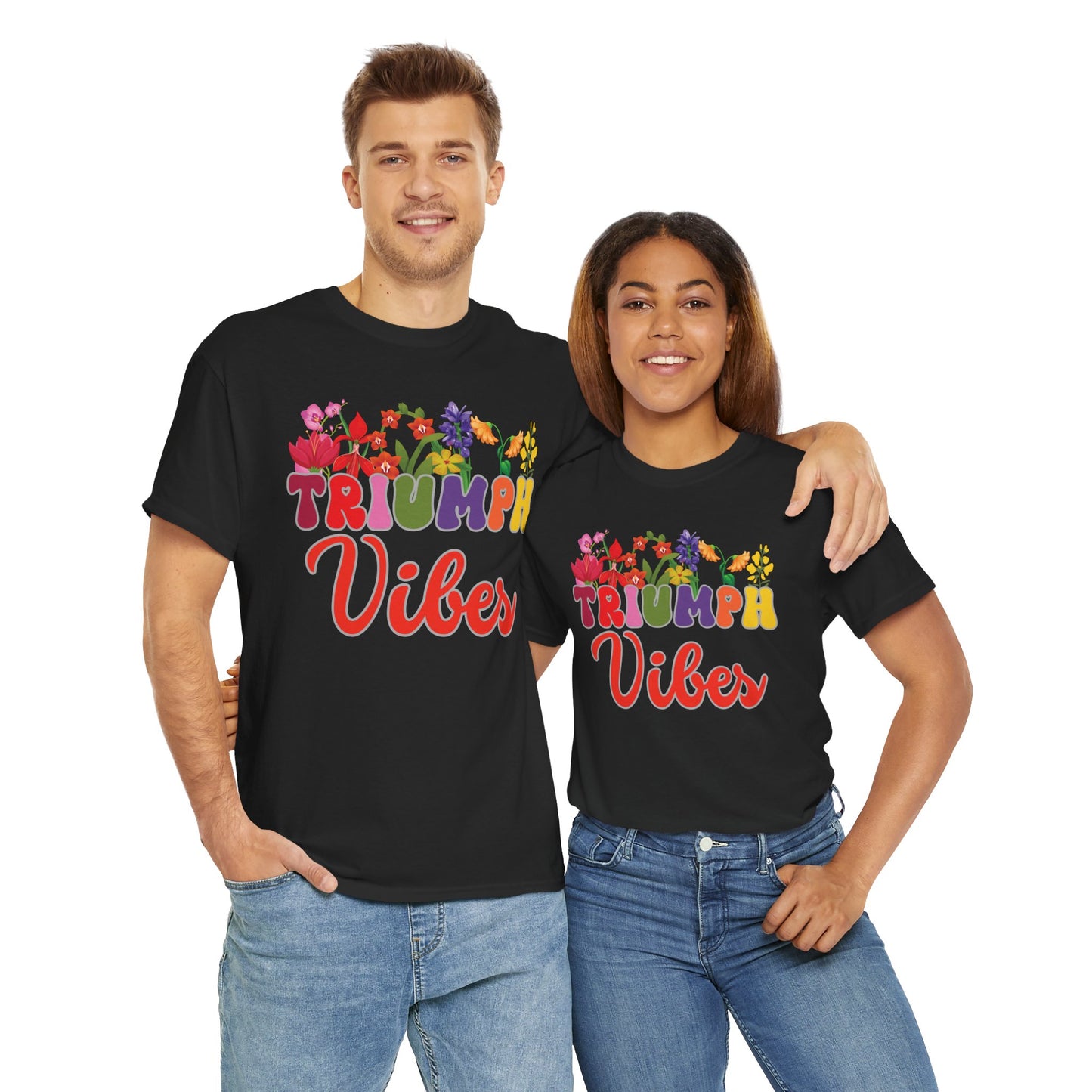 Triumph Vibes Tee | Super Shirt for Positive Affirmations