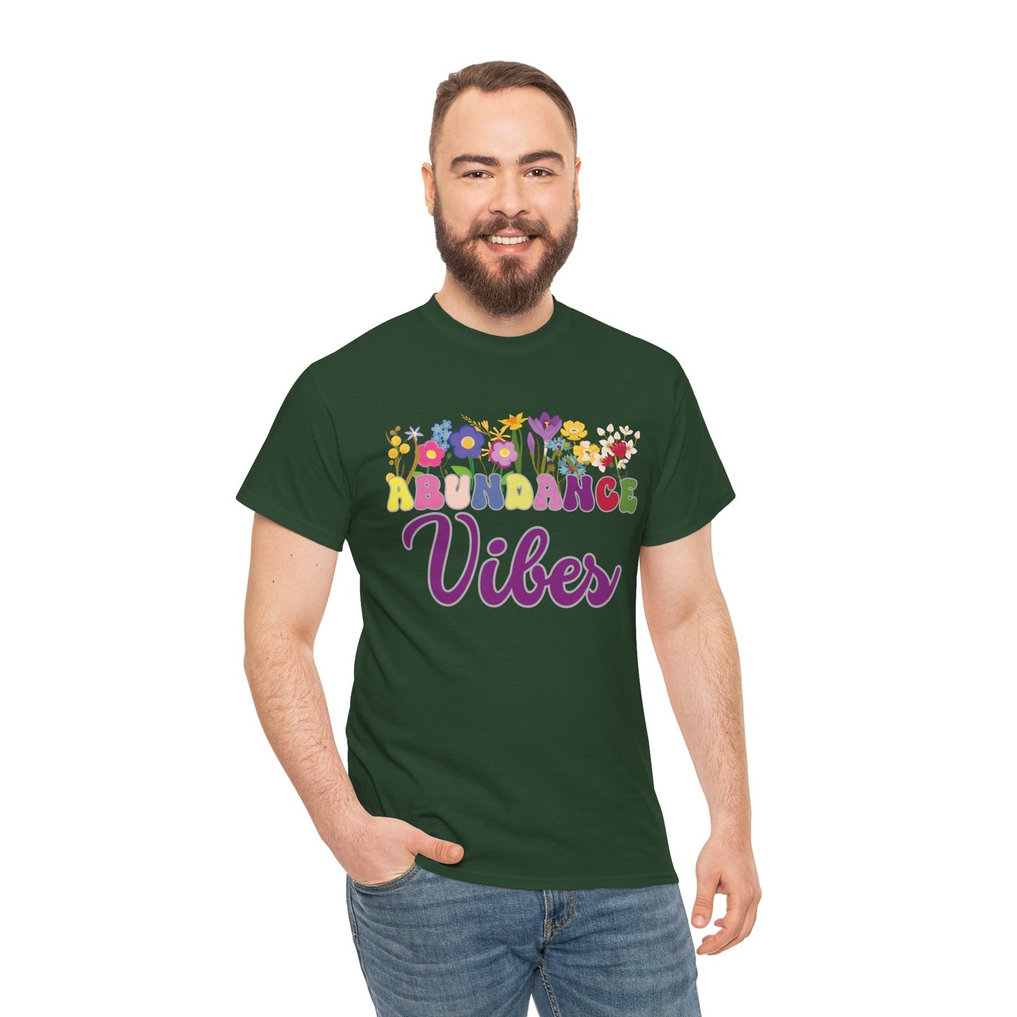 Abundance Vibes Tee | Super Shirt for Positive Affirmations