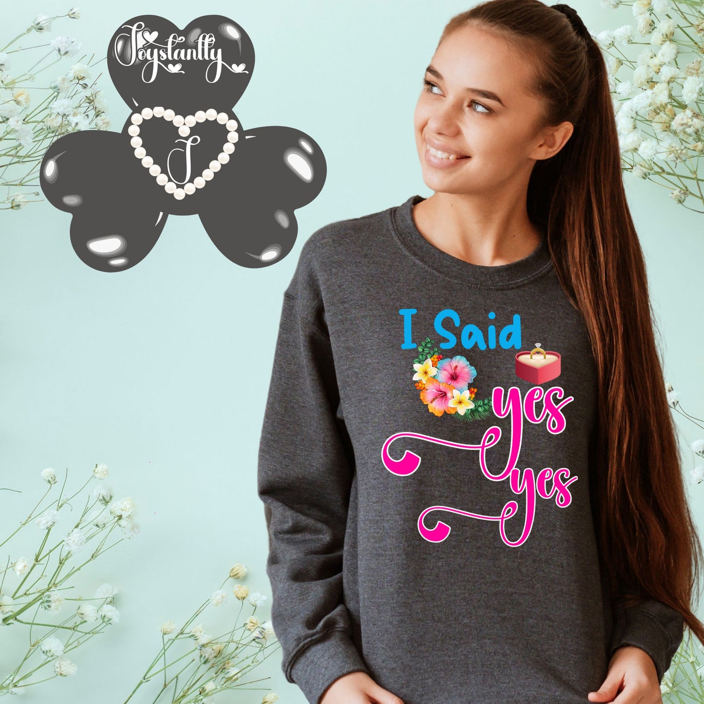 Bachelorette Party Dark Heather Sweatshirt