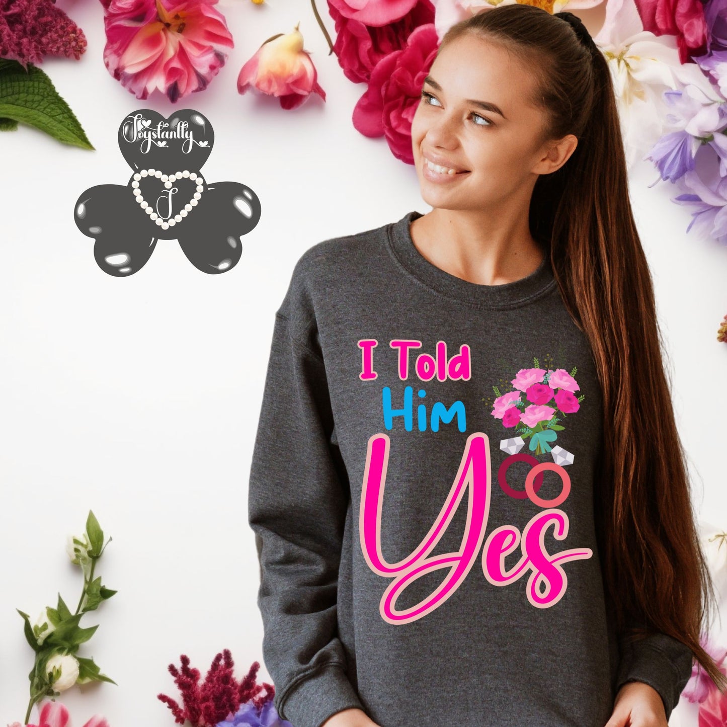 Bachelorette Party Dark Heather Sweatshirt